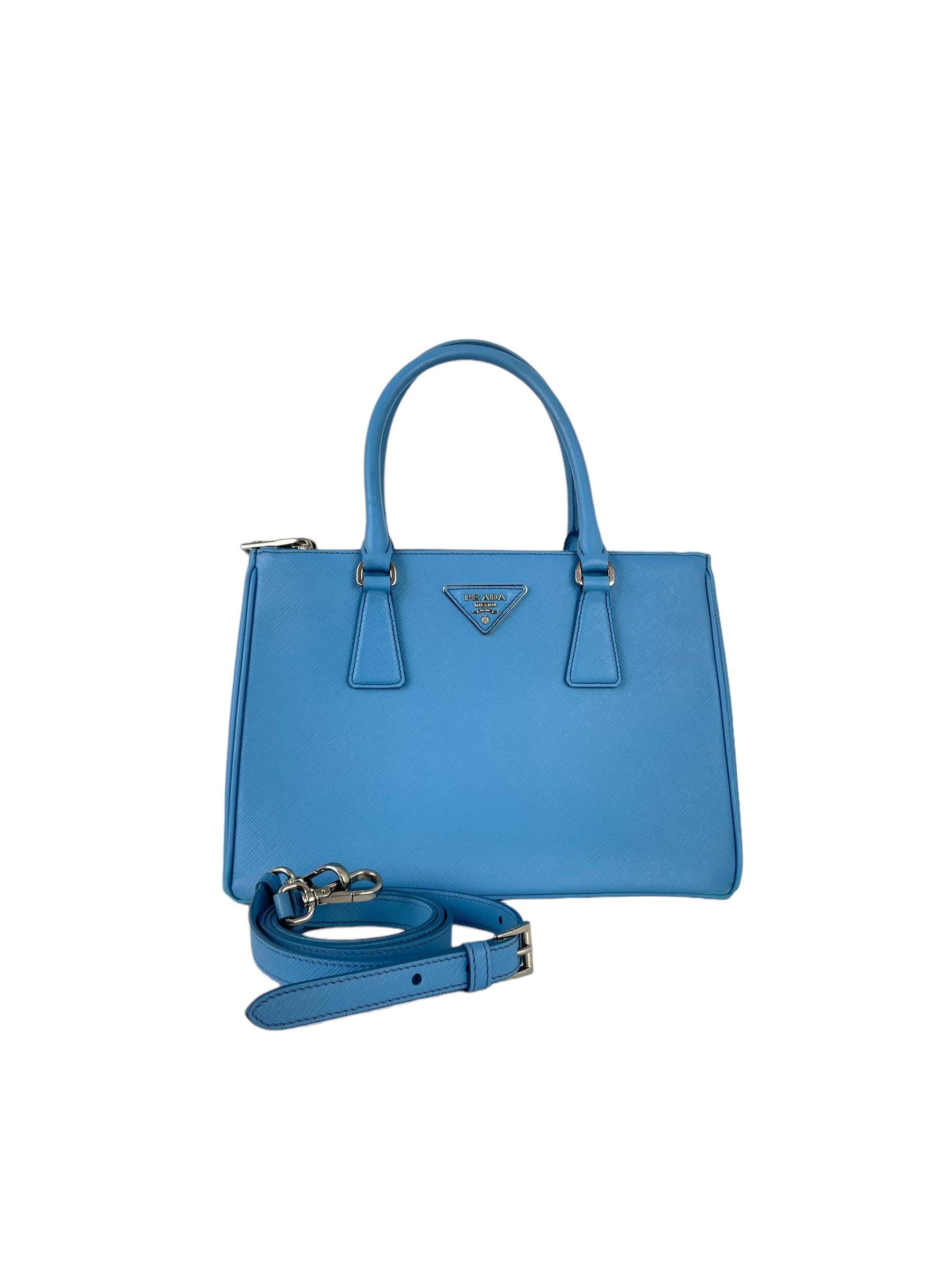PRADA MARE SAFFIANO LEATHER HANDBAG