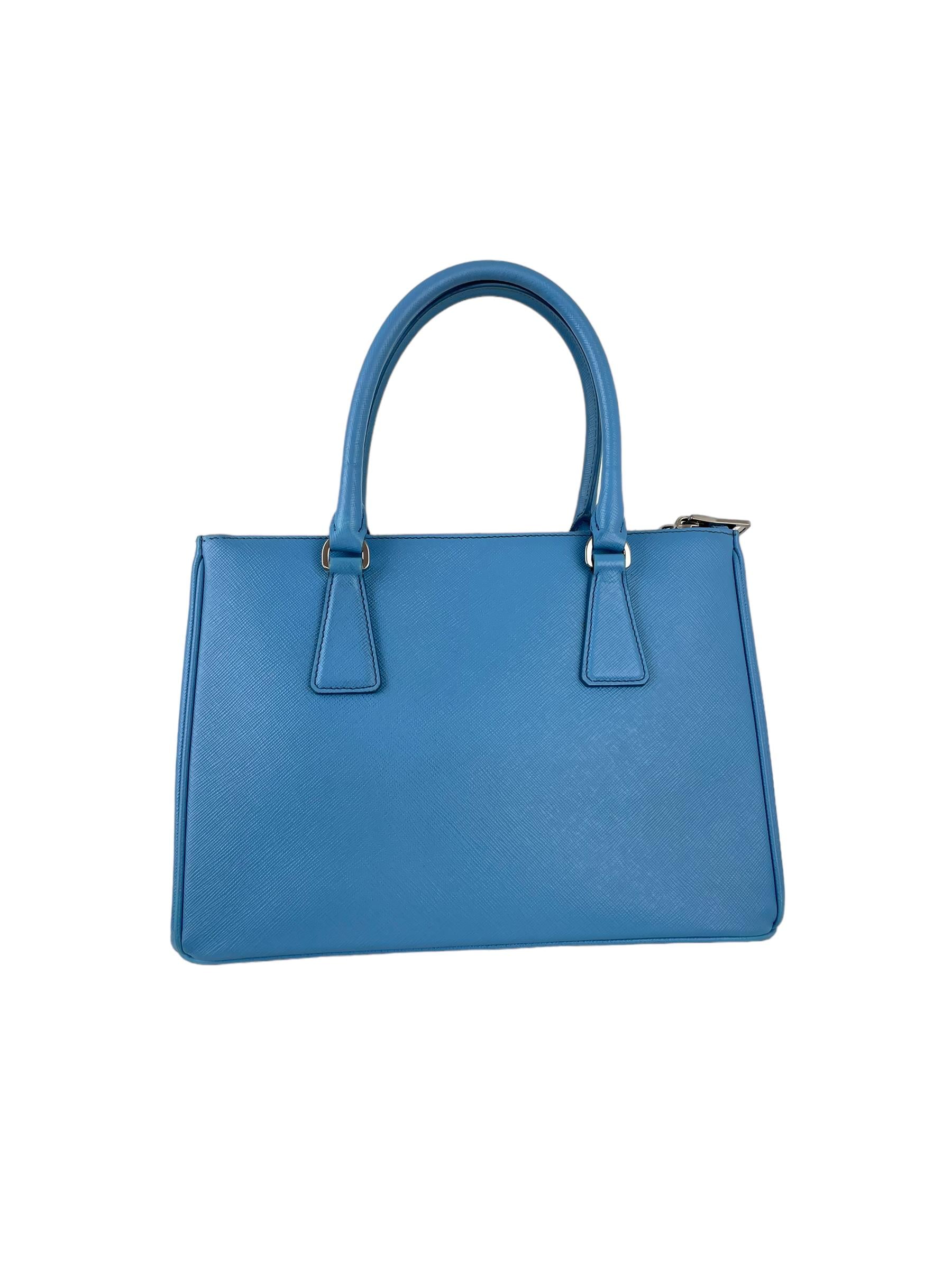 PRADA MARE SAFFIANO LEATHER HANDBAG