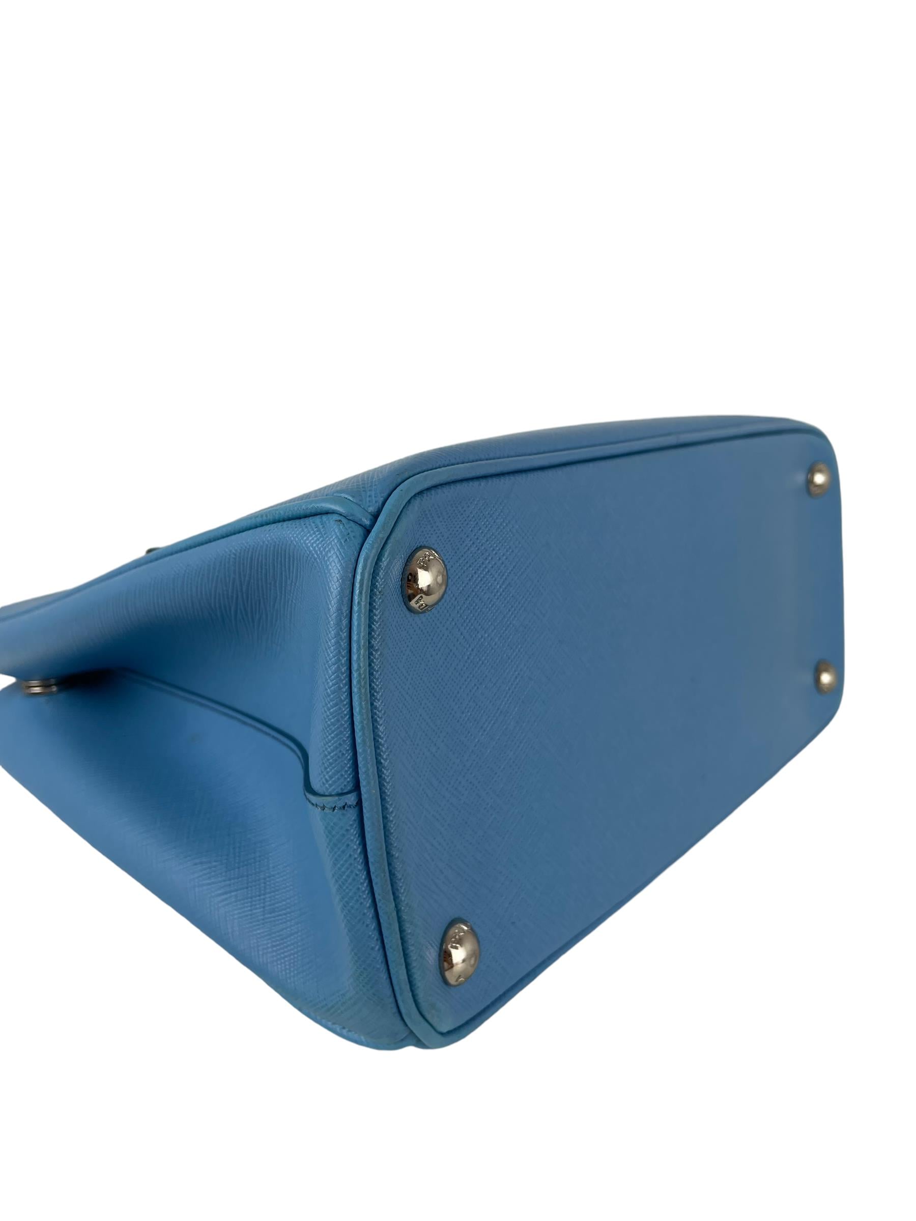 PRADA MARE SAFFIANO LEATHER HANDBAG