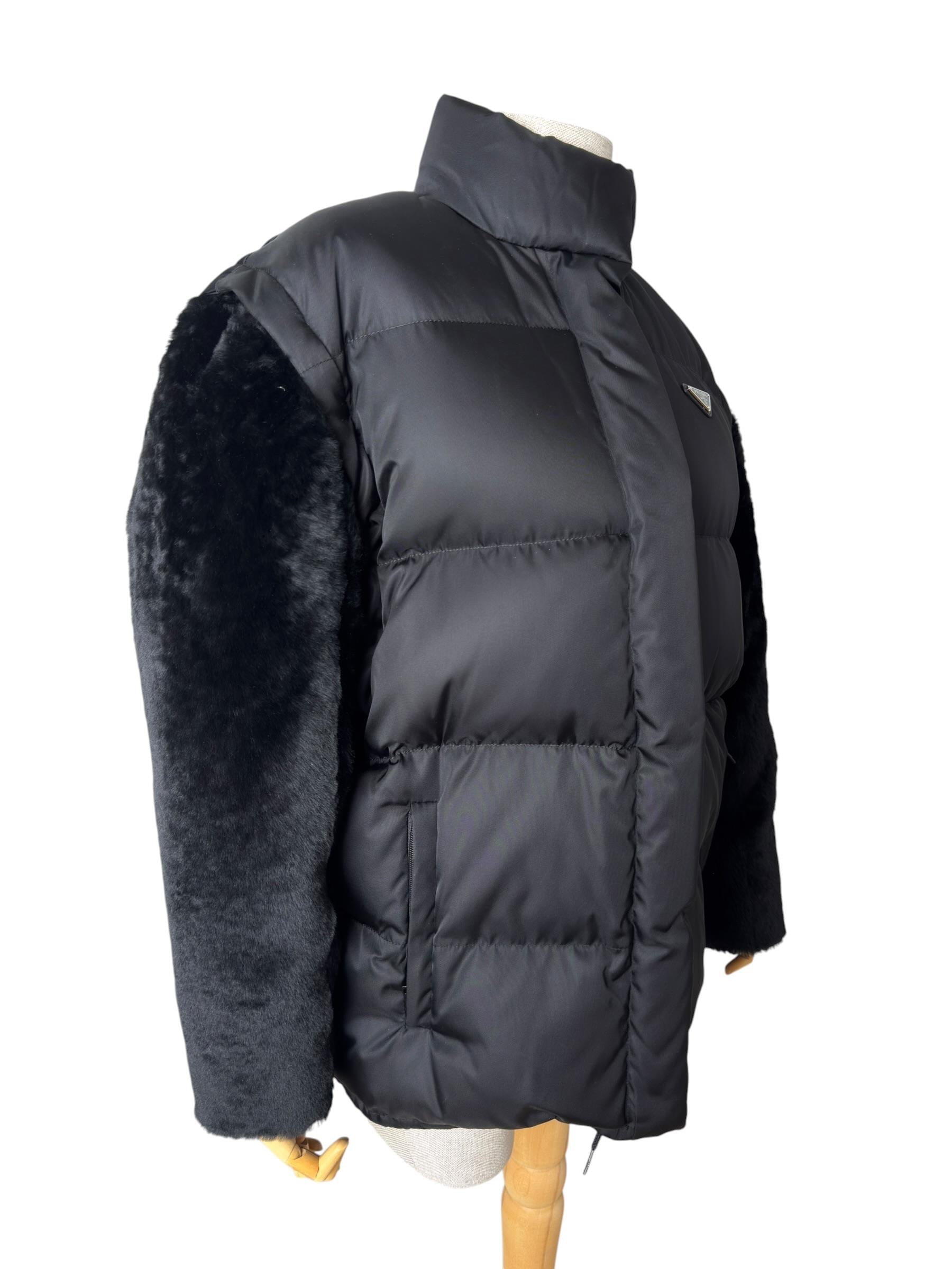 PRADA NYLON PUFFER JACKET