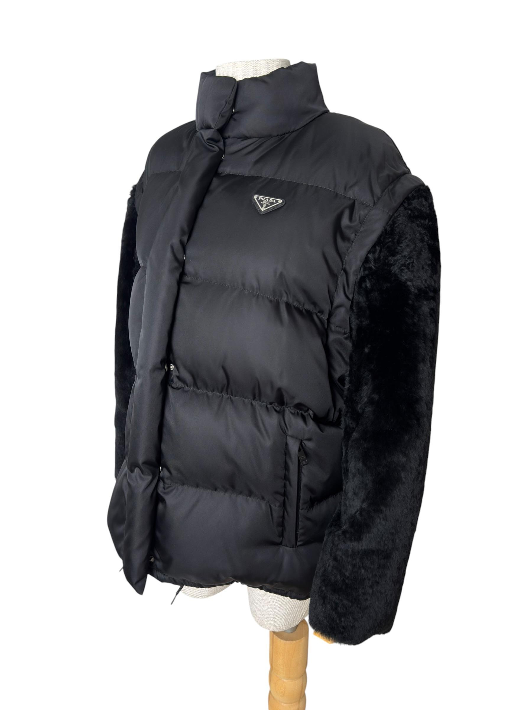 PRADA NYLON PUFFER JACKET