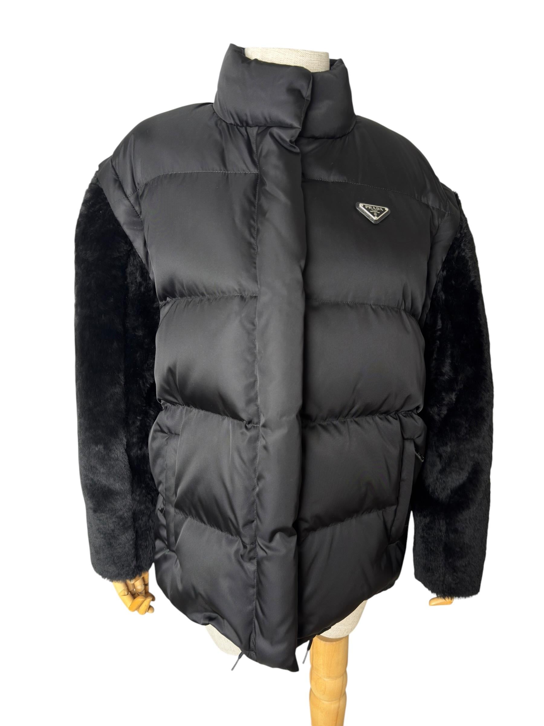 PRADA NYLON PUFFER JACKET