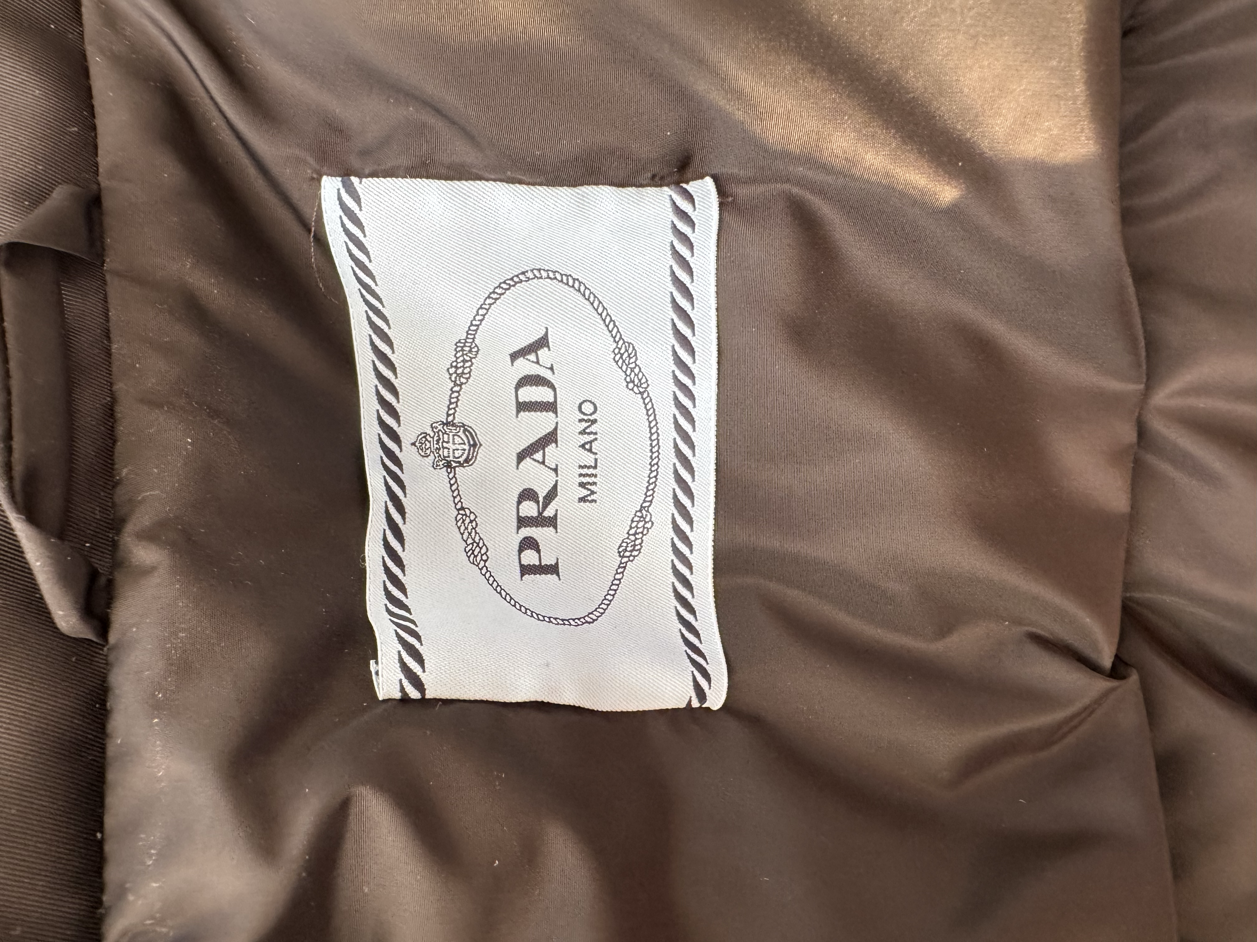 PRADA NYLON PUFFER JACKET