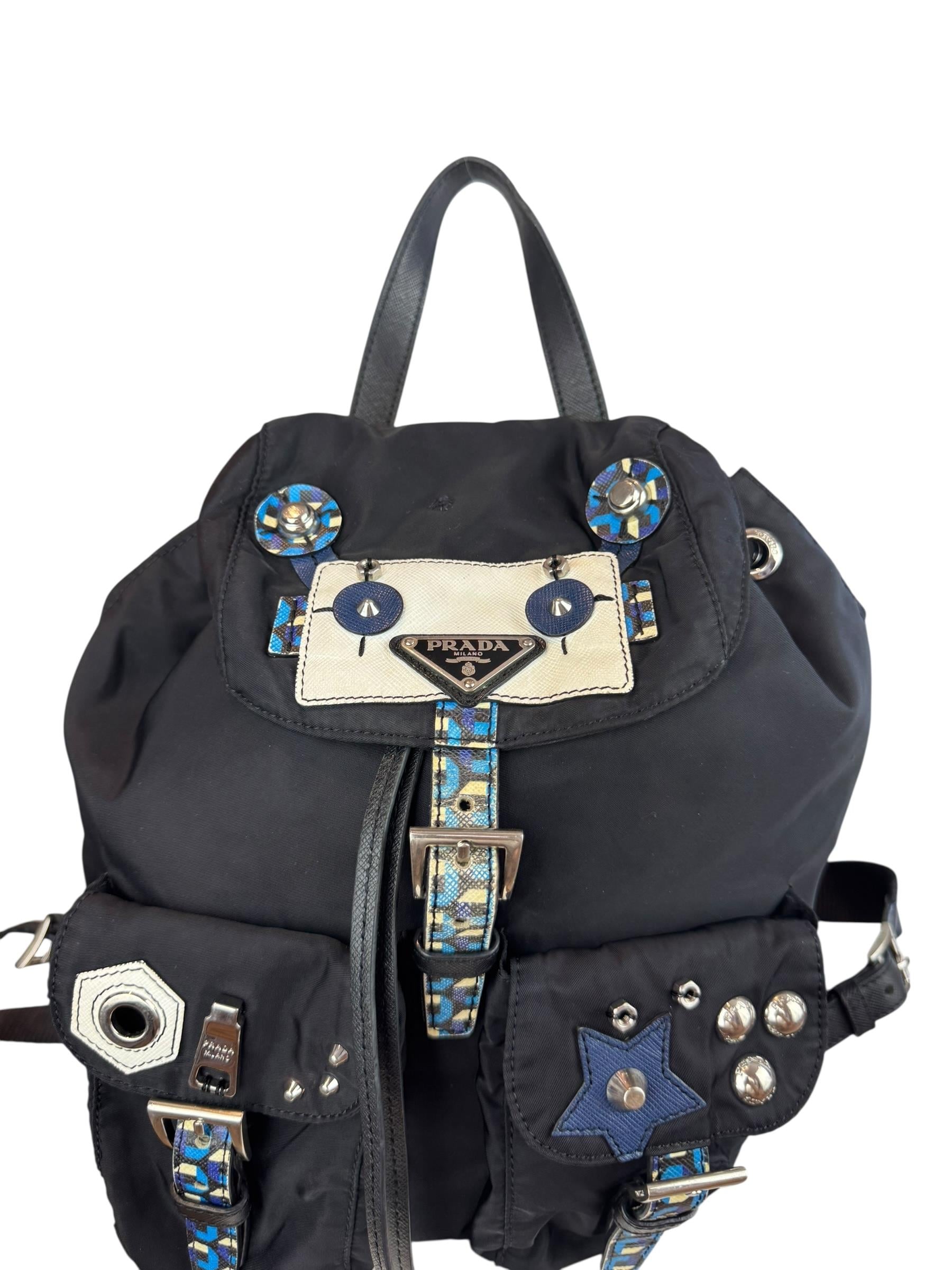PRADA NYLON ROBOT BACKPACK
