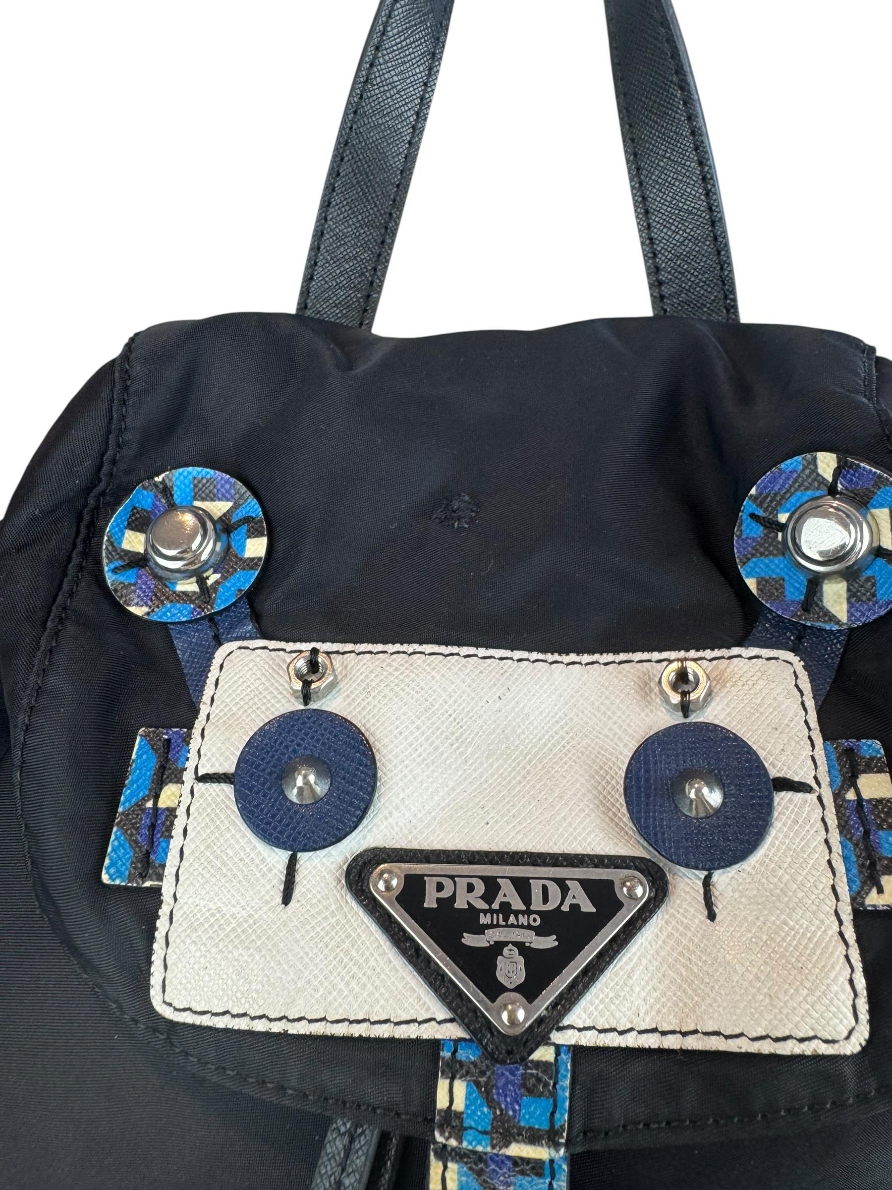 PRADA NYLON ROBOT BACKPACK
