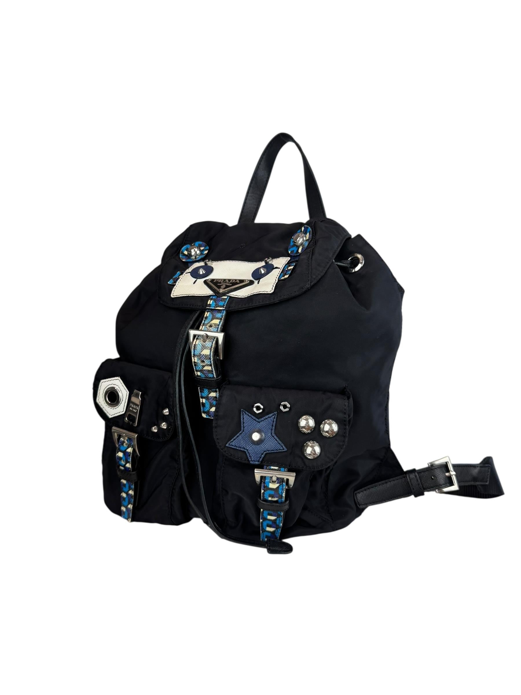 PRADA NYLON ROBOT BACKPACK