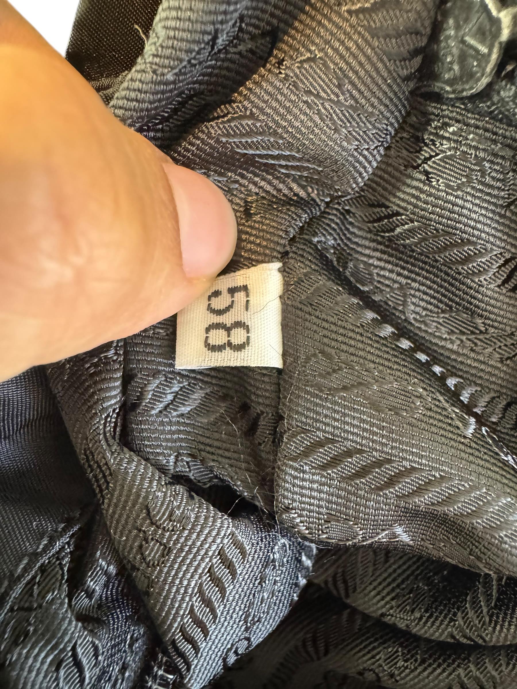 PRADA NYLON TESSUTTO BACKPACK