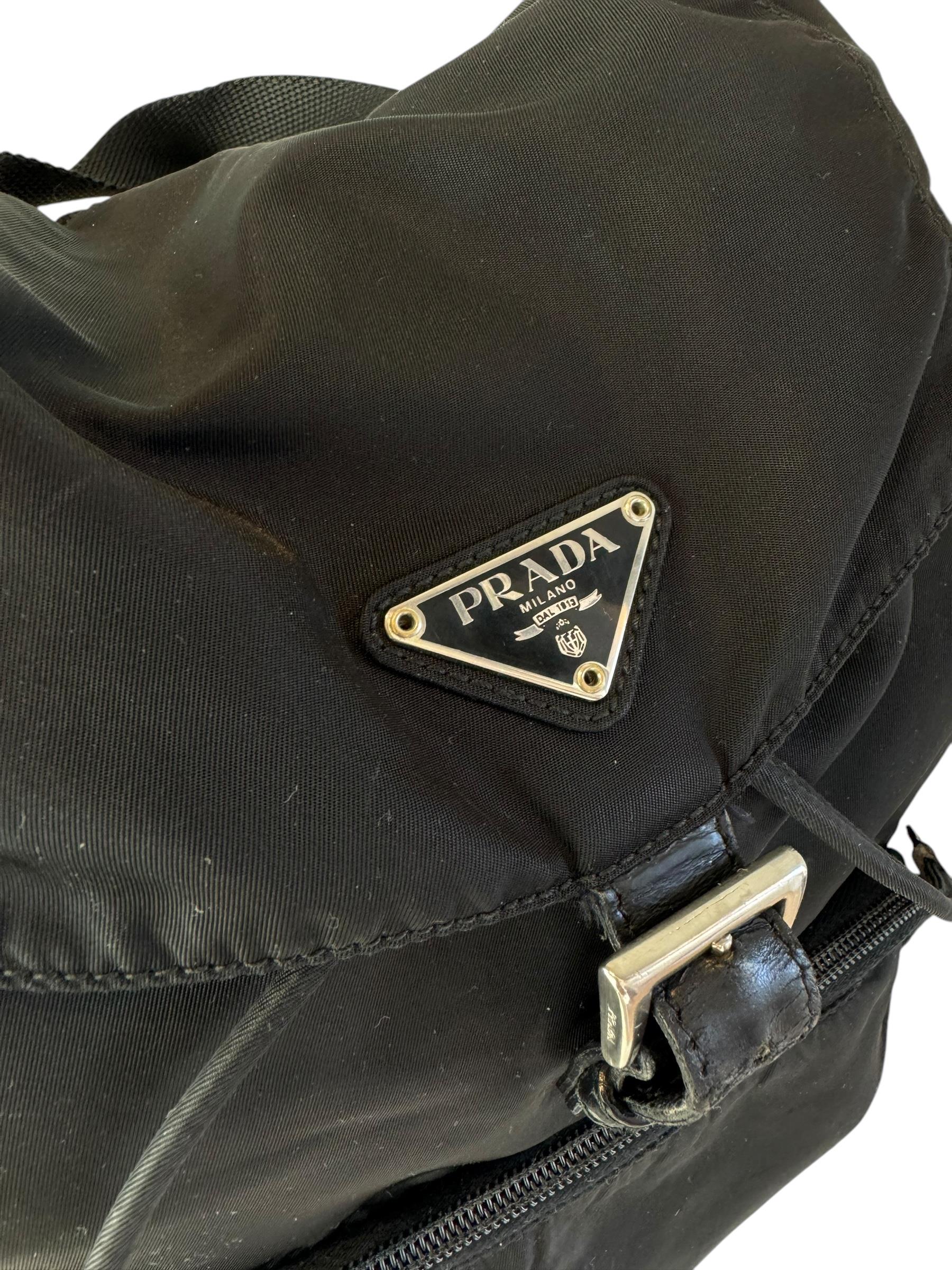 PRADA NYLON TESSUTTO BACKPACK