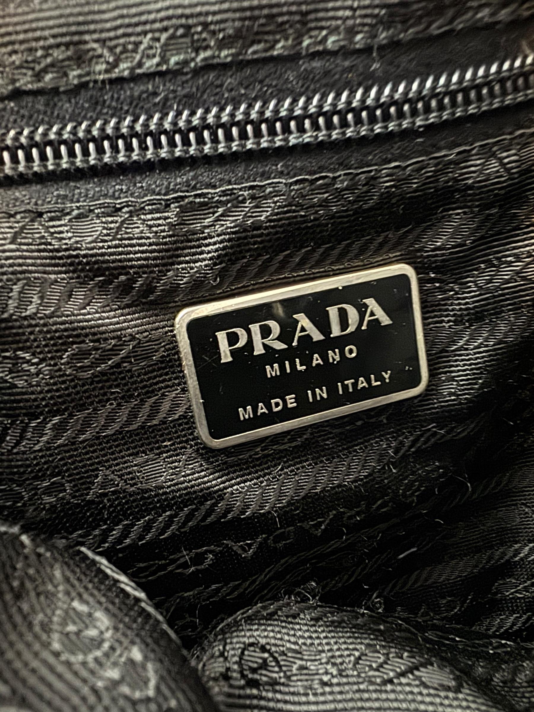 PRADA NYLON TESSUTTO BACKPACK