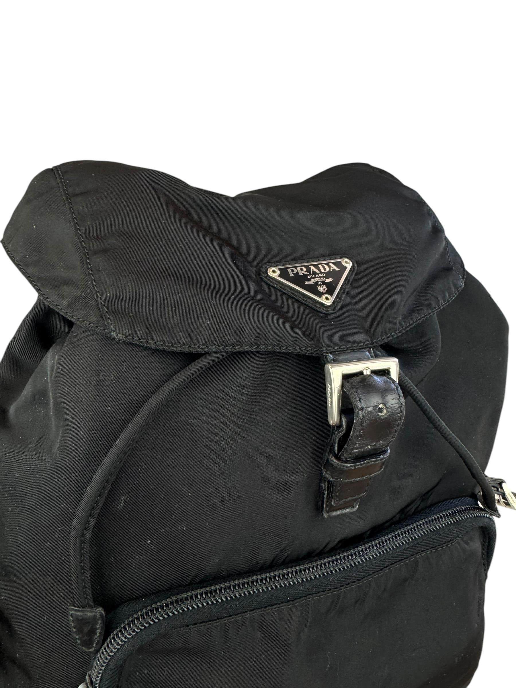 PRADA NYLON TESSUTTO BACKPACK