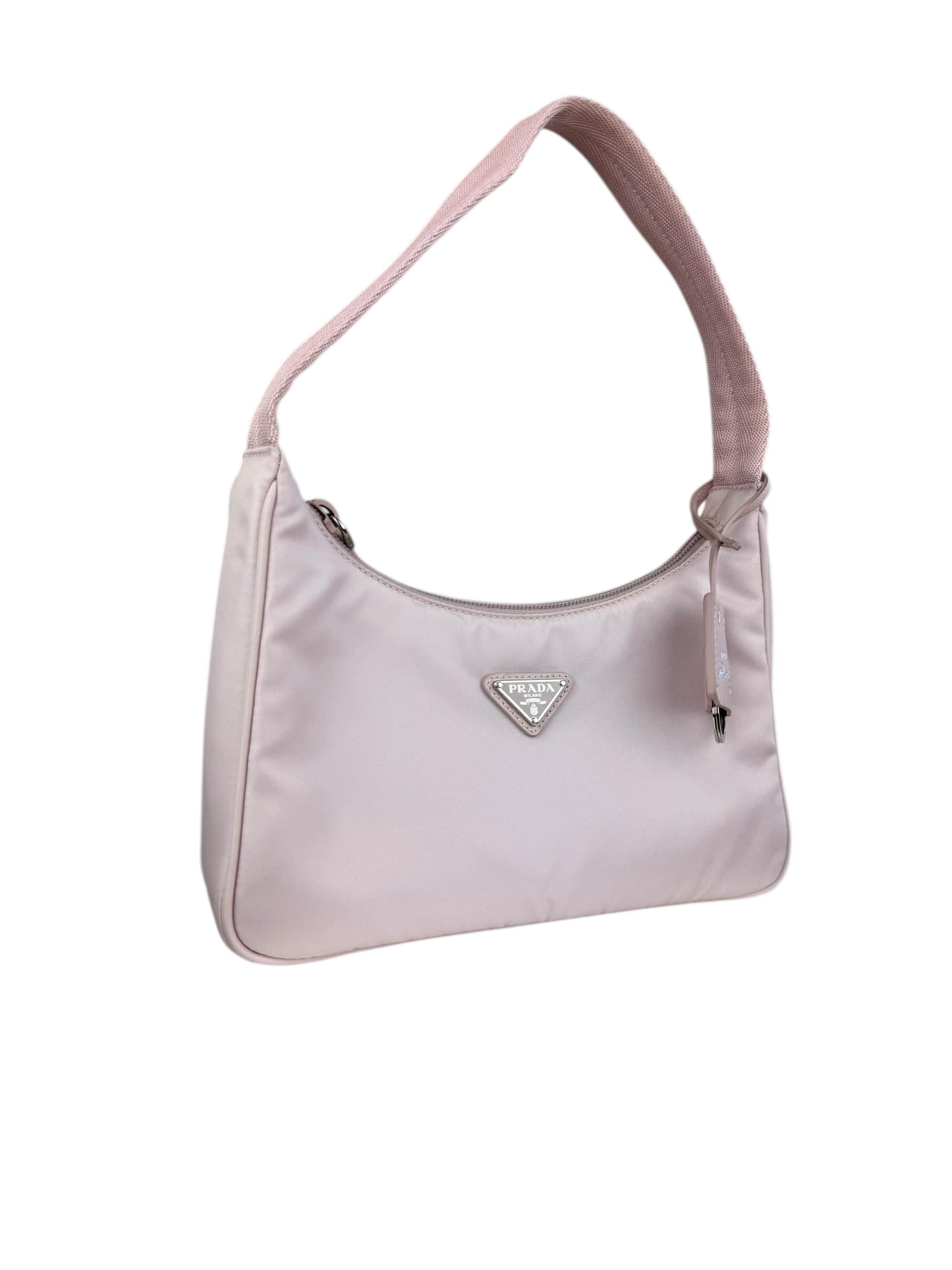 PRADA PINK RE EDITION 2000 SHOULDER BAG