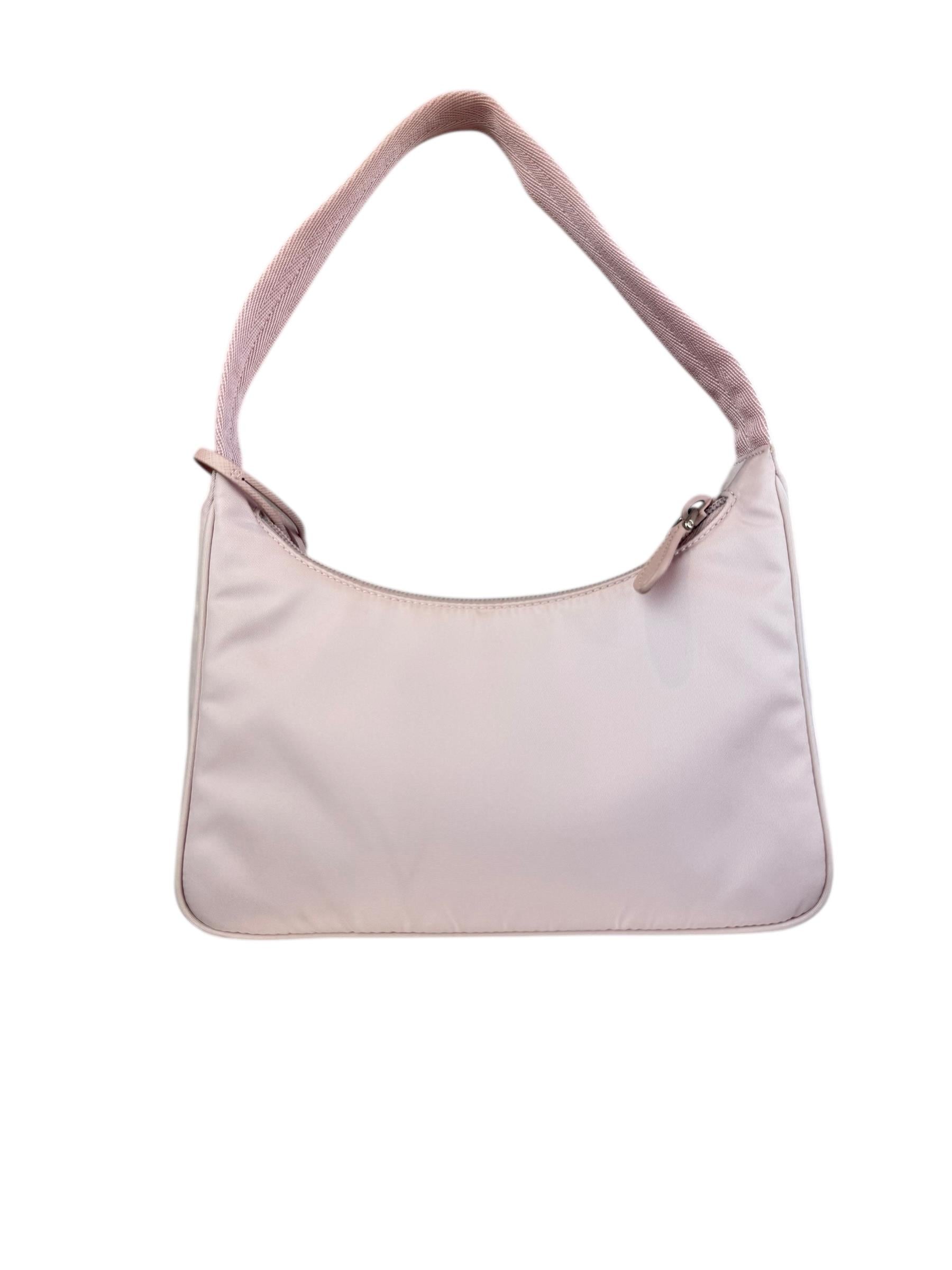 PRADA PINK RE EDITION 2000 SHOULDER BAG
