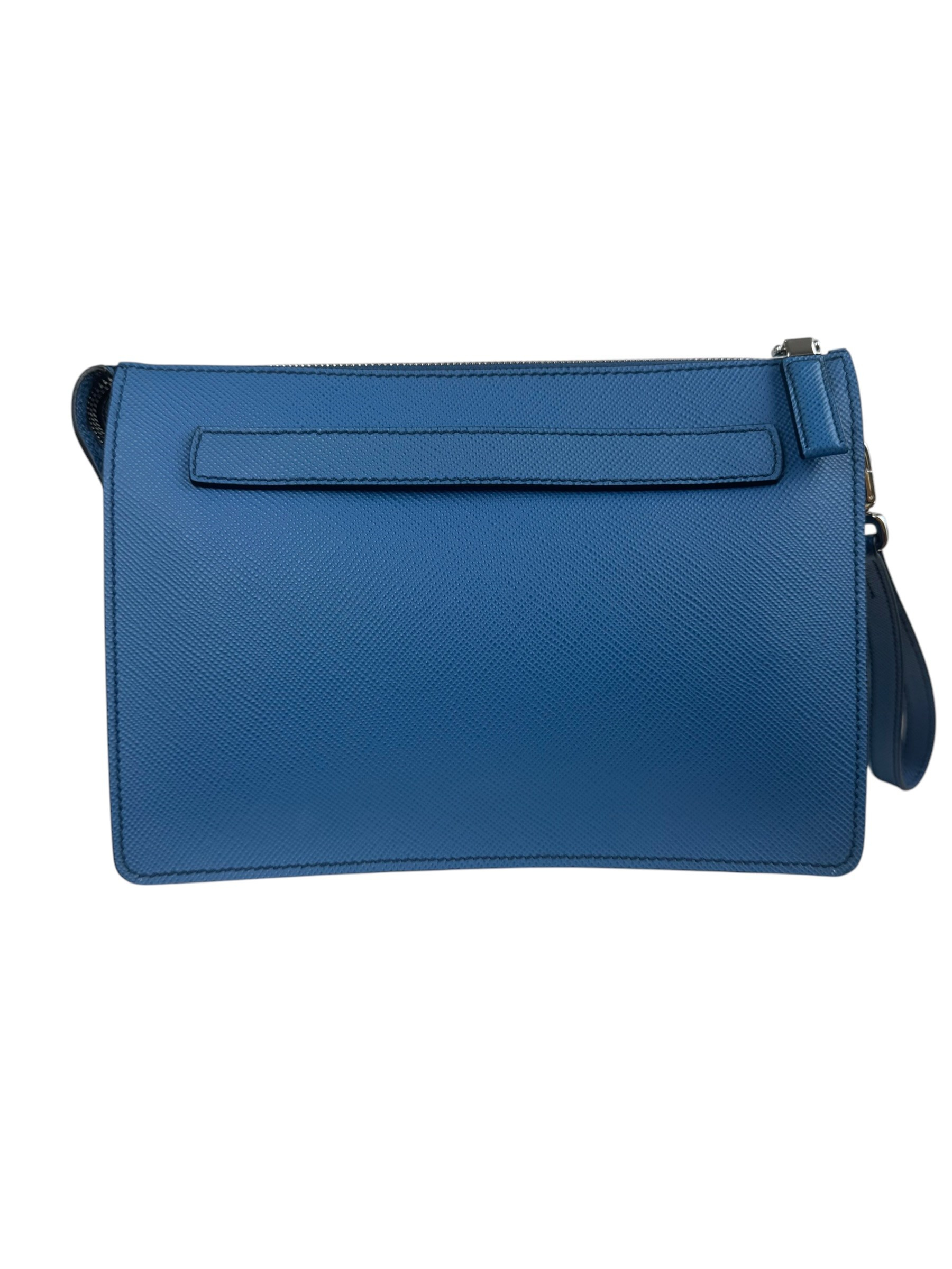 PRADA SAFFIANO LEATHER CLUTCH BAG