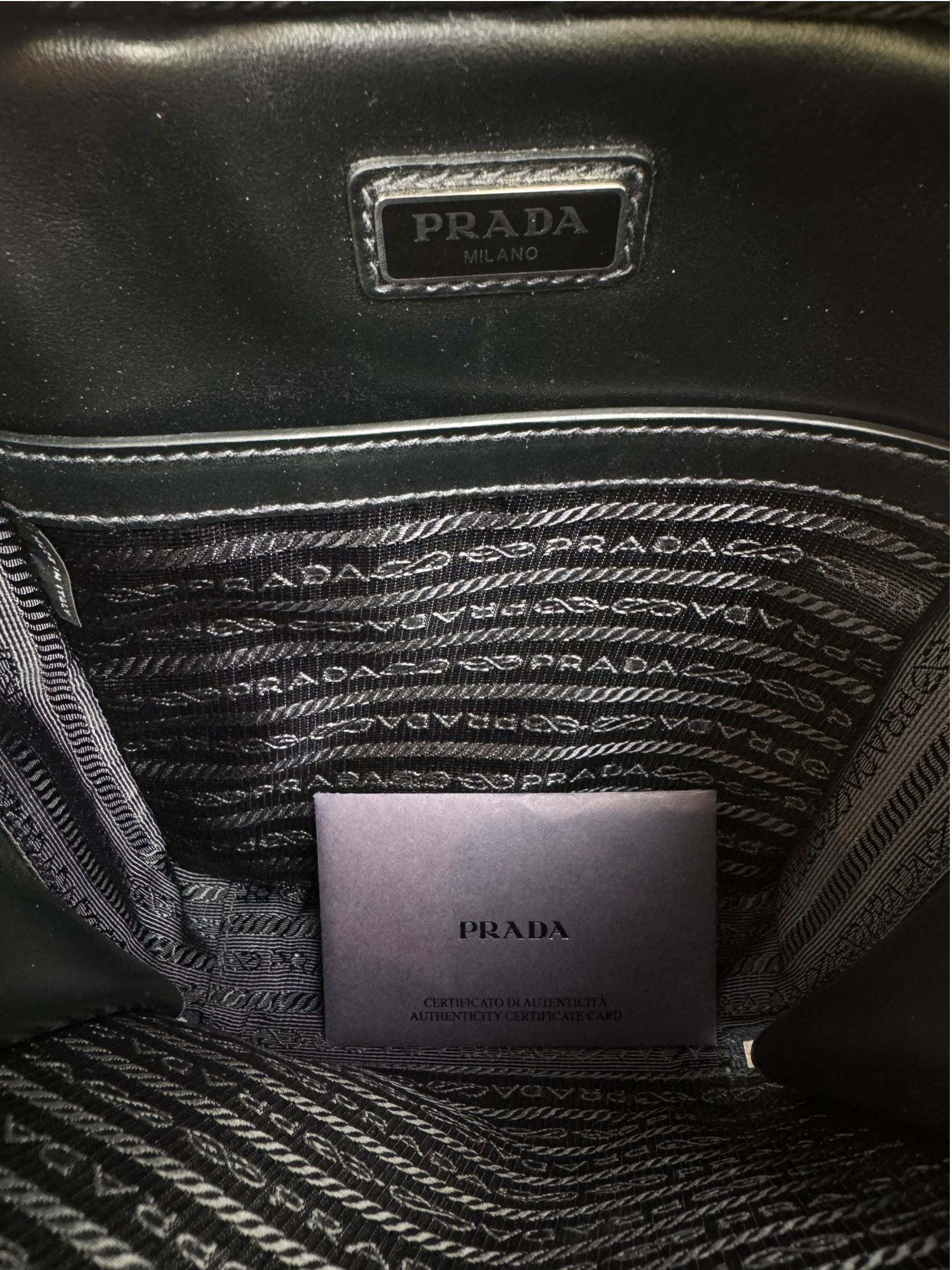 PRADA SAFFIANO LEATHER CROSSBODY BAG