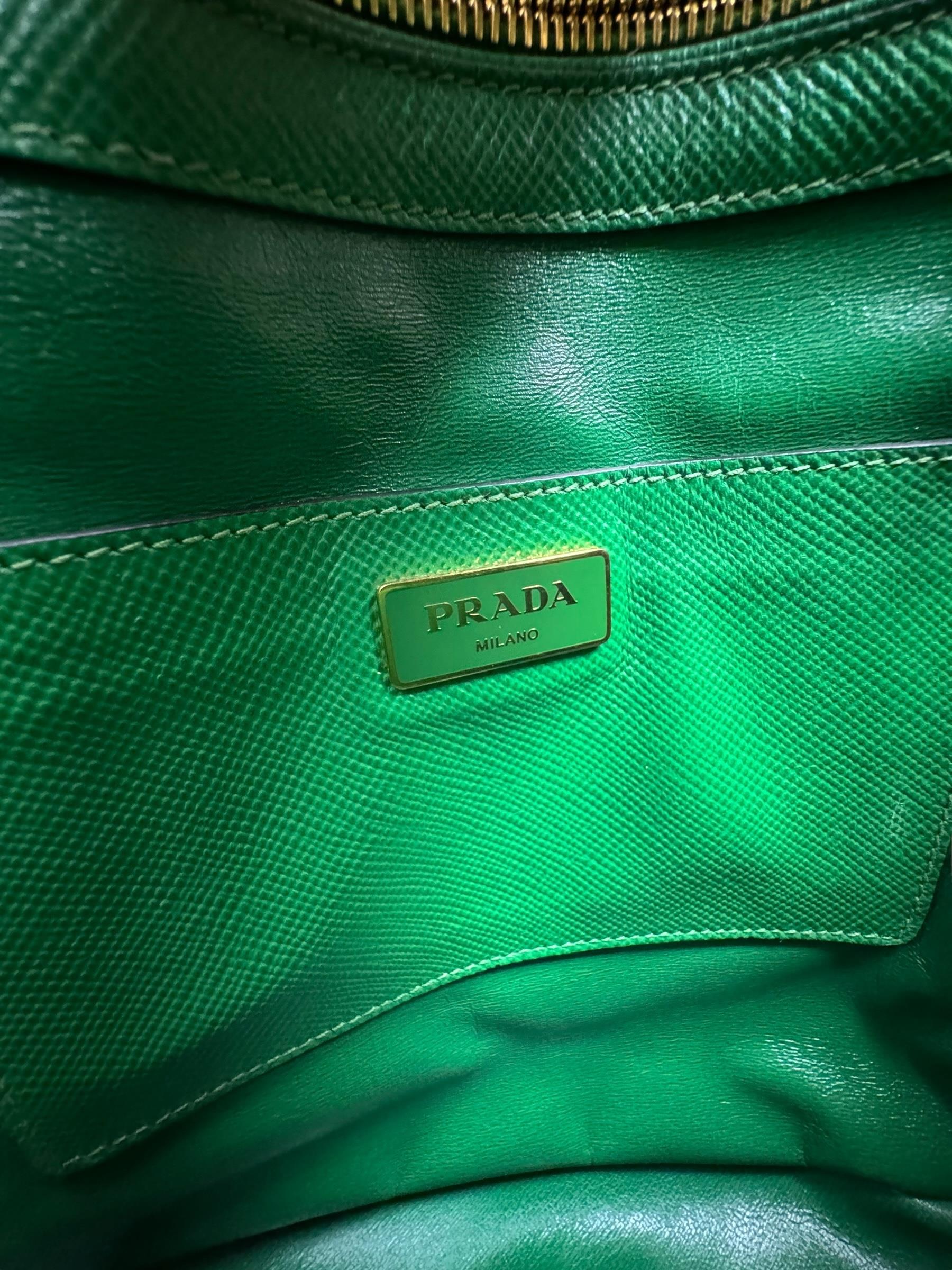 PRADA SAFFIANO LEATHER DOME BAG