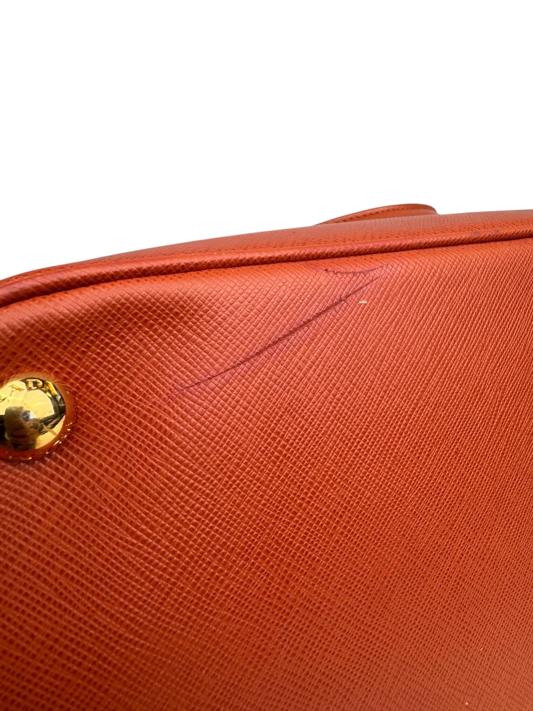PRADA SAFFIANO LEATHER PARABOLE BAG