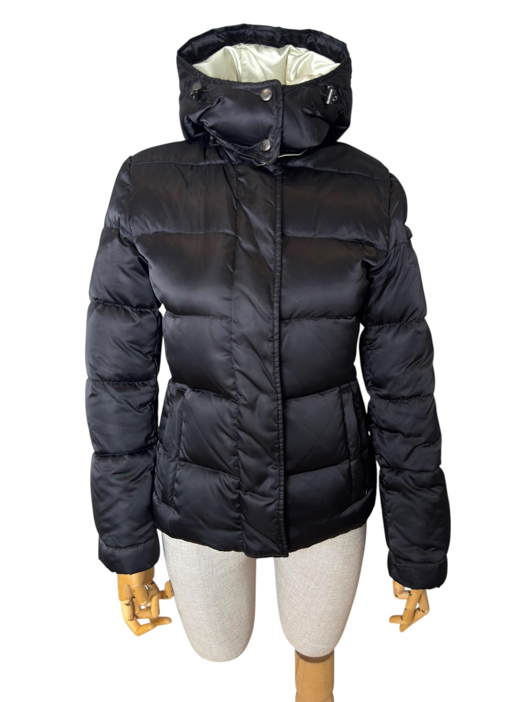 PRADA TRIANGLE LOGO PUFFER JACKET