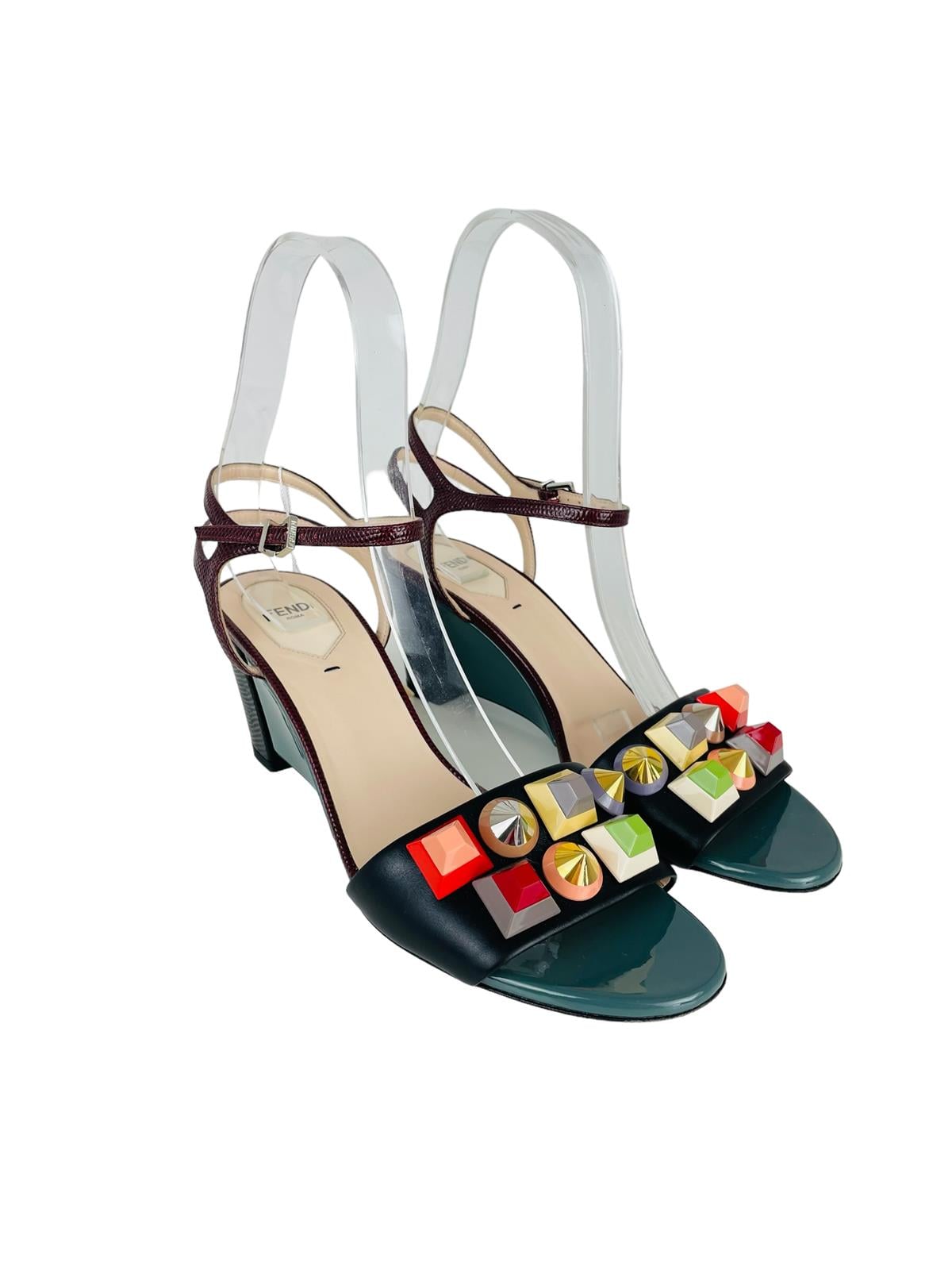 PYRAMID STUD SANDALS