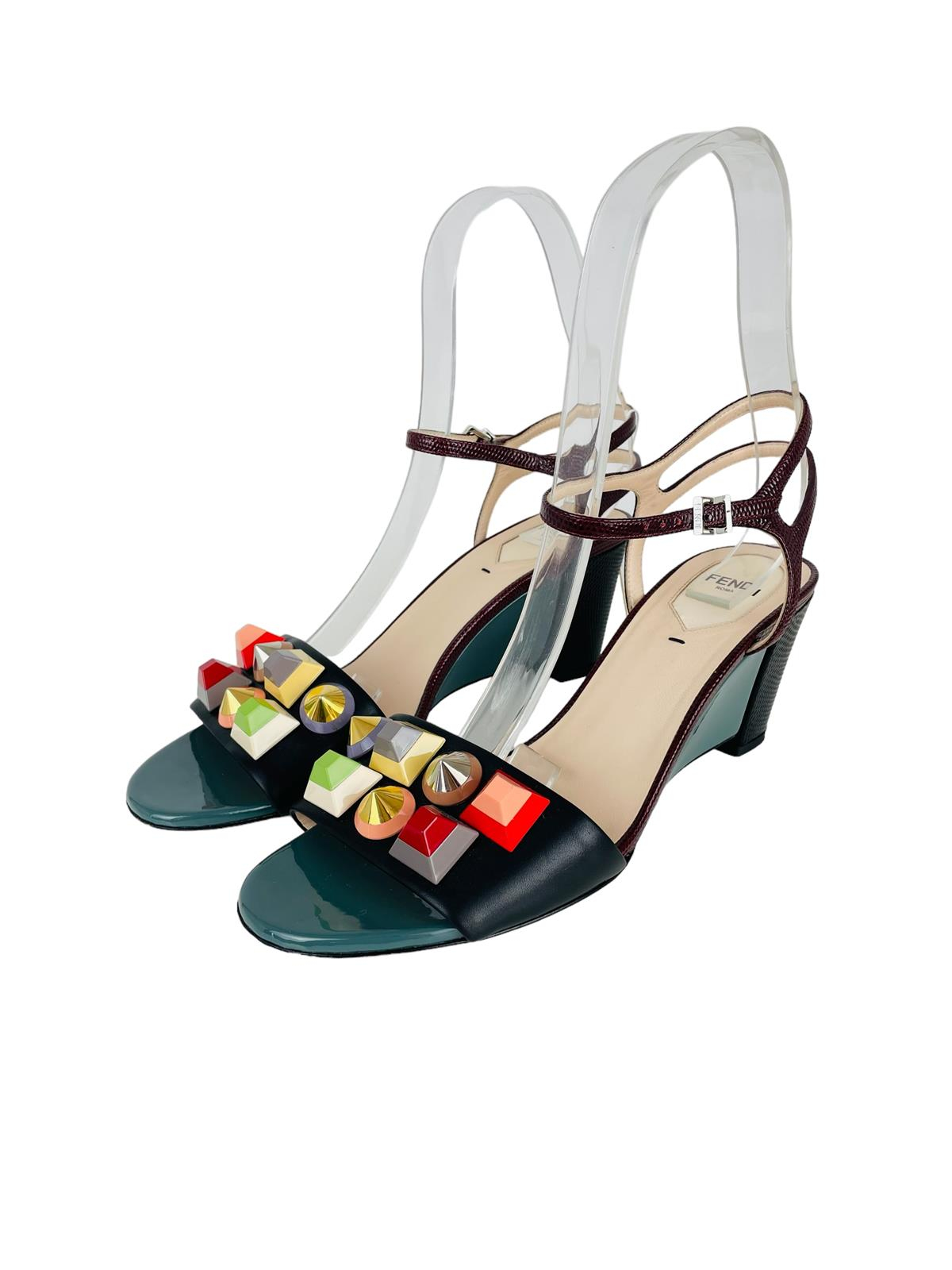 PYRAMID STUD SANDALS