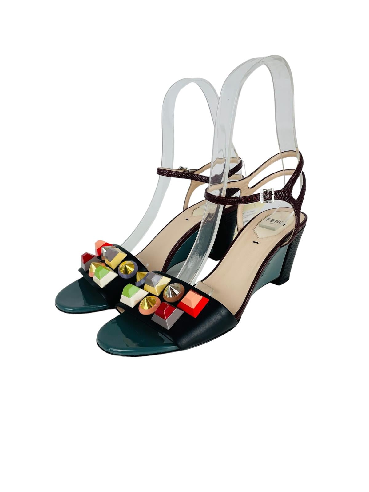 PYRAMID STUD SANDALS