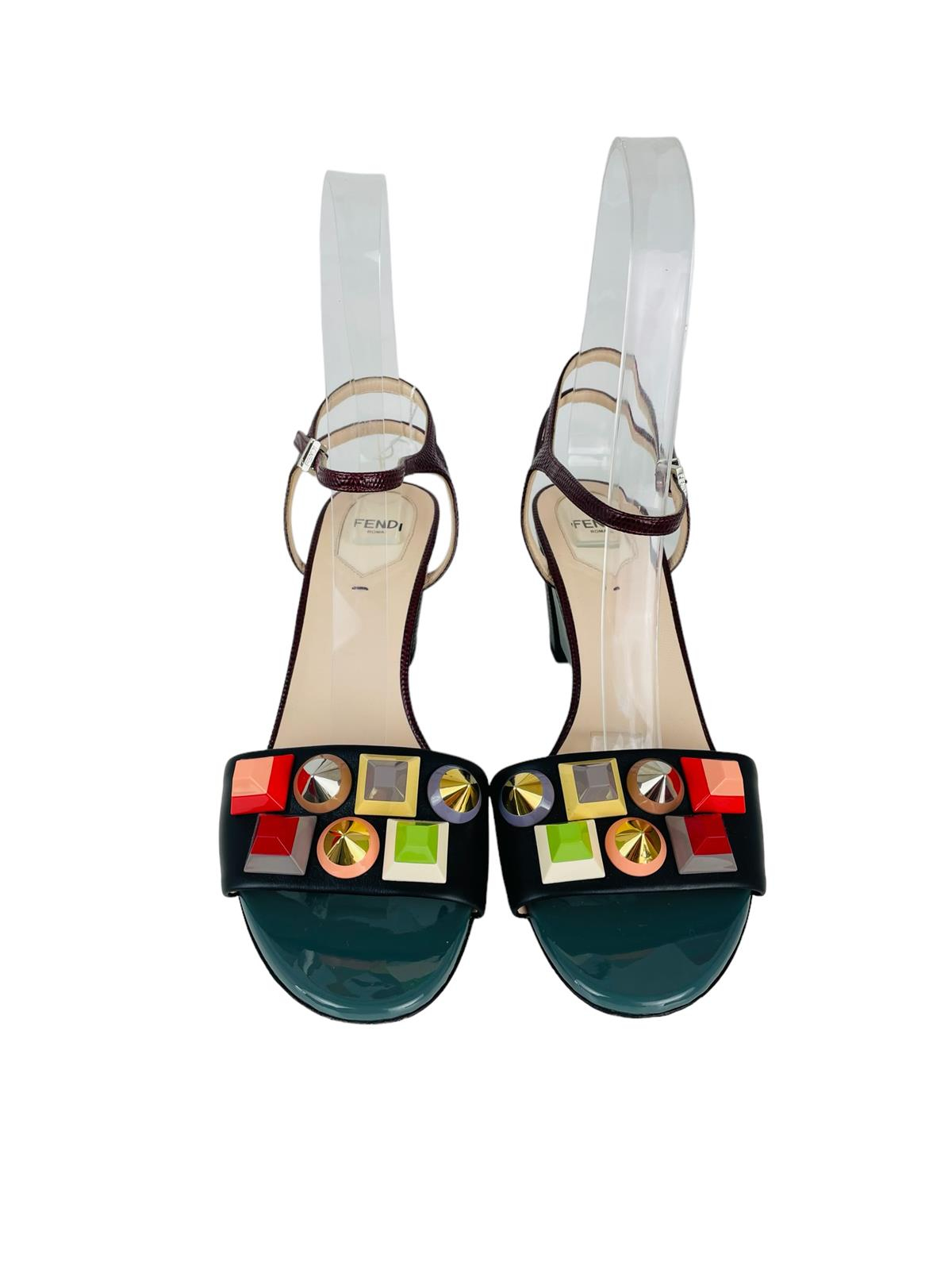 PYRAMID STUD SANDALS