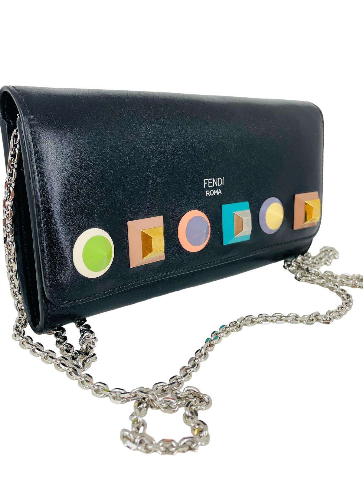 RAINBOW STUD WALLET ON CHAIN