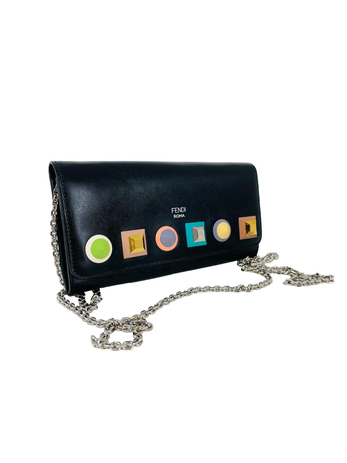 RAINBOW STUD WALLET ON CHAIN