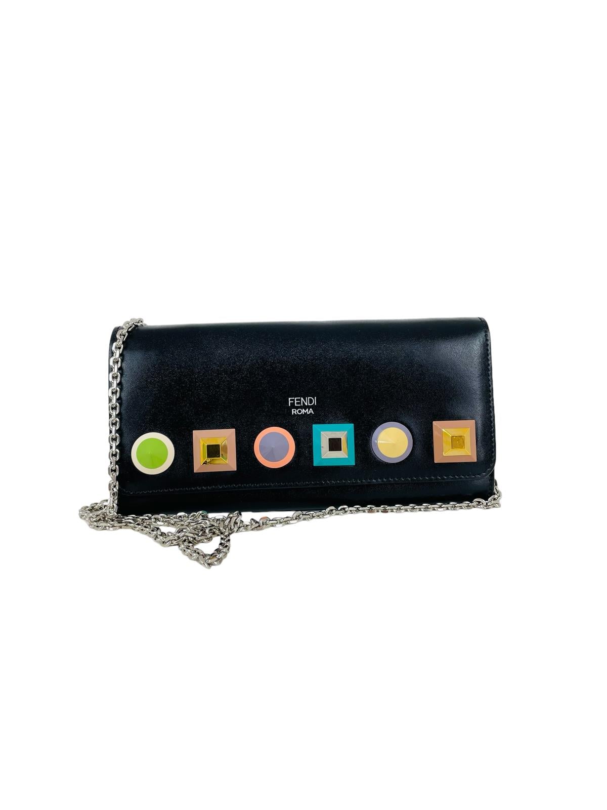 RAINBOW STUD WALLET ON CHAIN