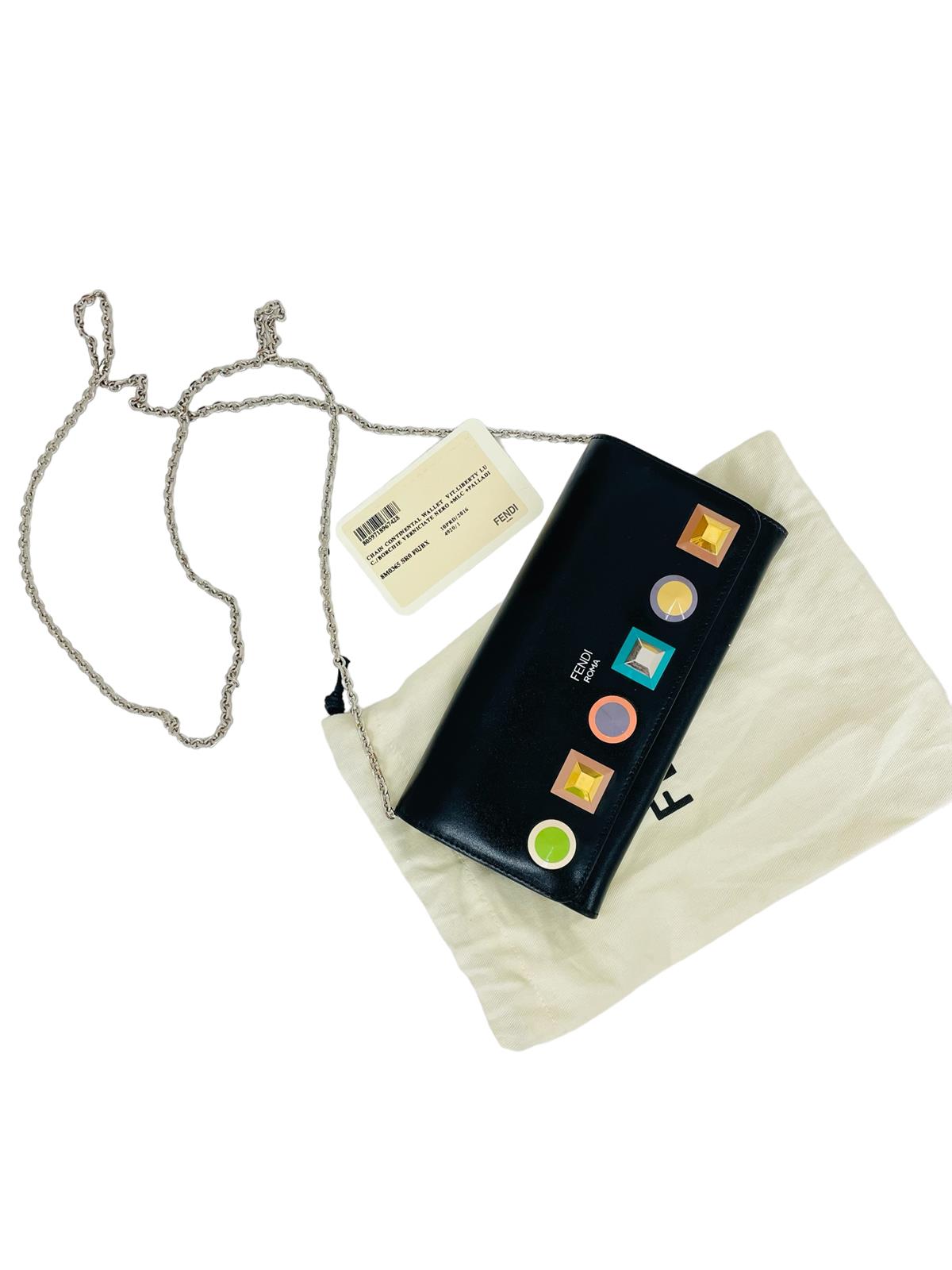 RAINBOW STUD WALLET ON CHAIN