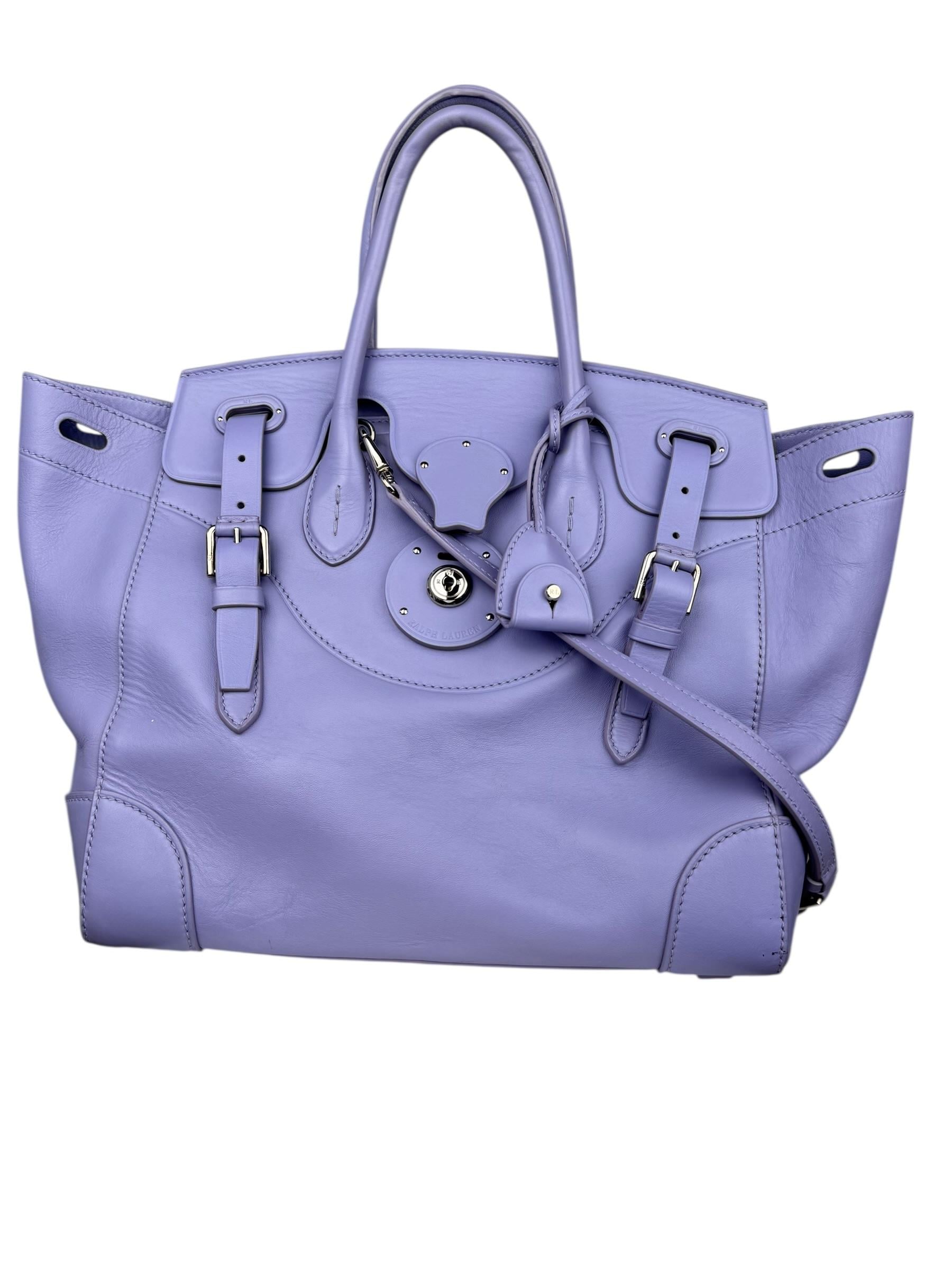 RALP LAUREN LILAC RICKY 32 BAG