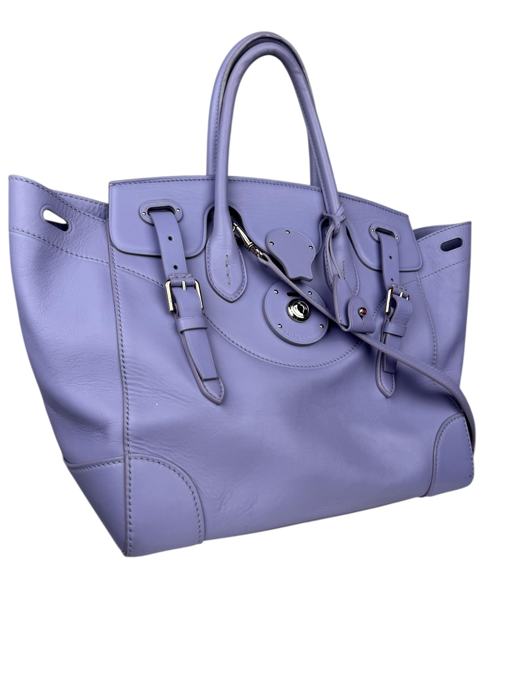 RALP LAUREN LILAC RICKY 32 BAG