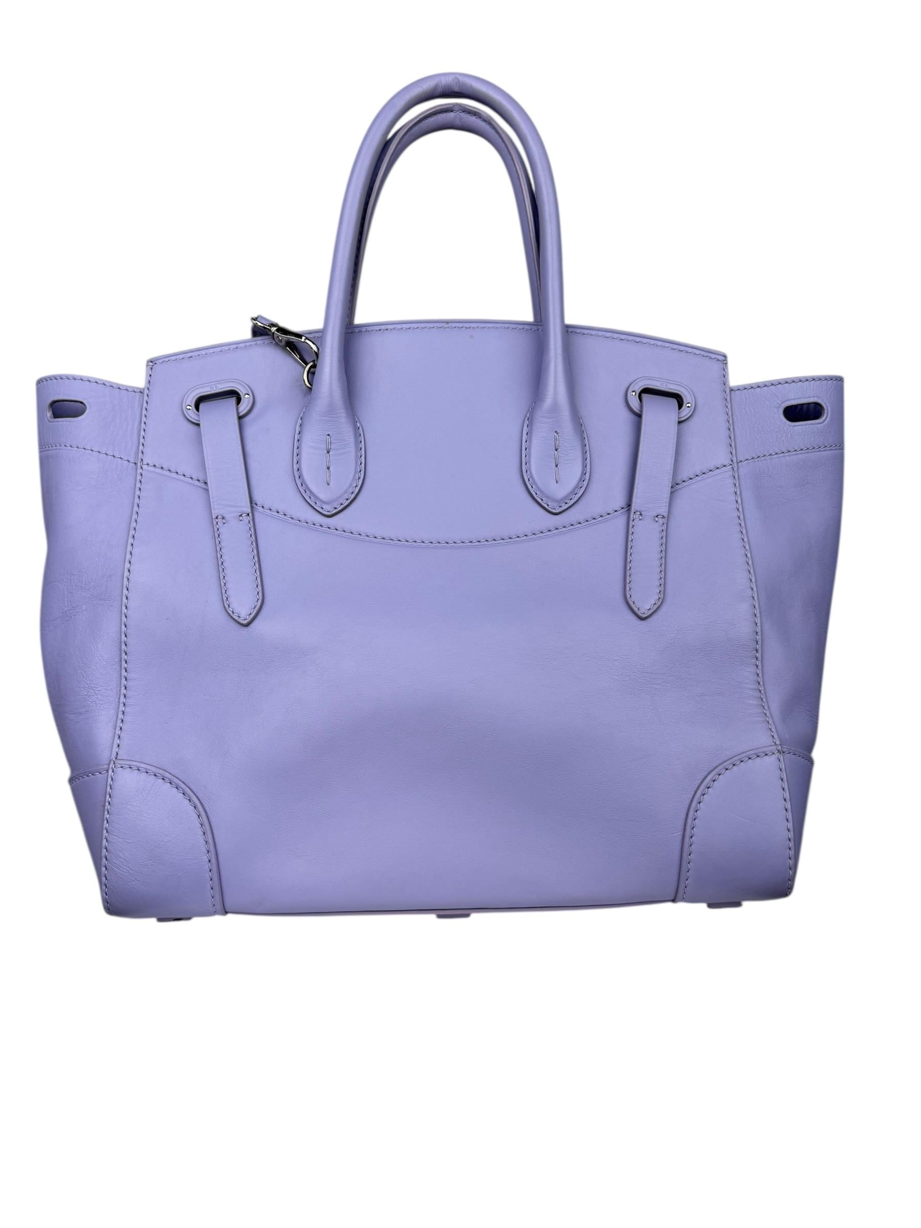 RALP LAUREN LILAC RICKY 32 BAG