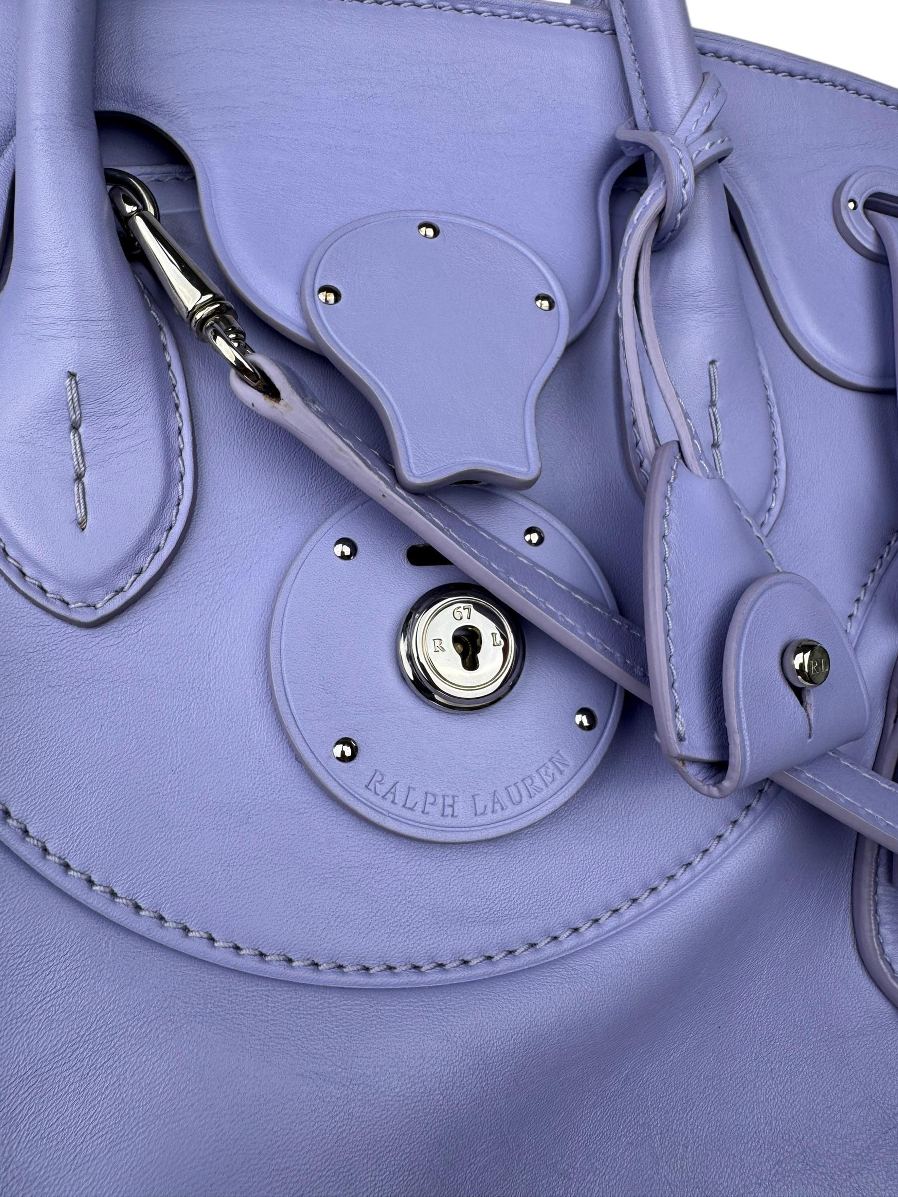 RALP LAUREN LILAC RICKY 32 BAG