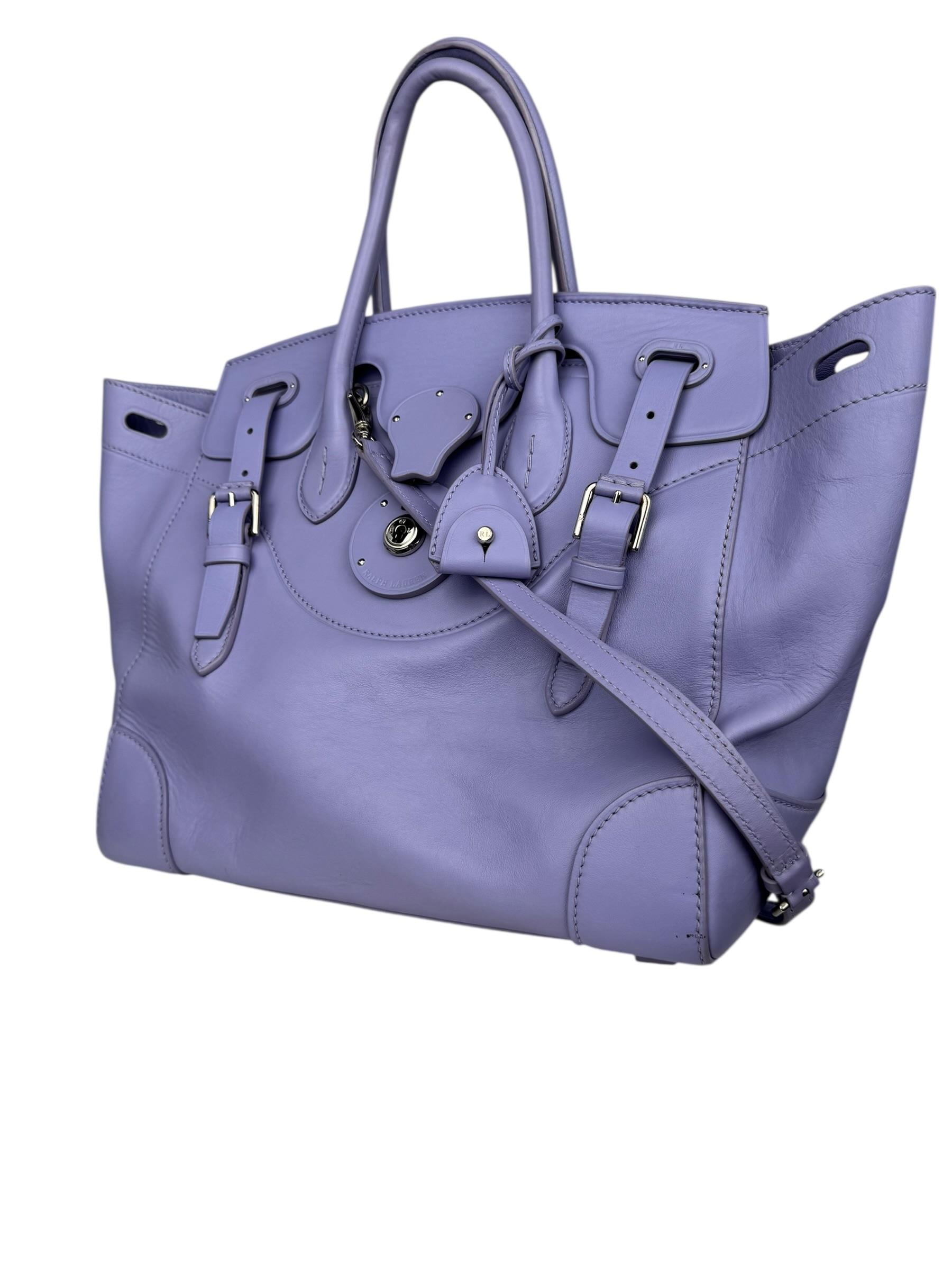 RALP LAUREN LILAC RICKY 32 BAG