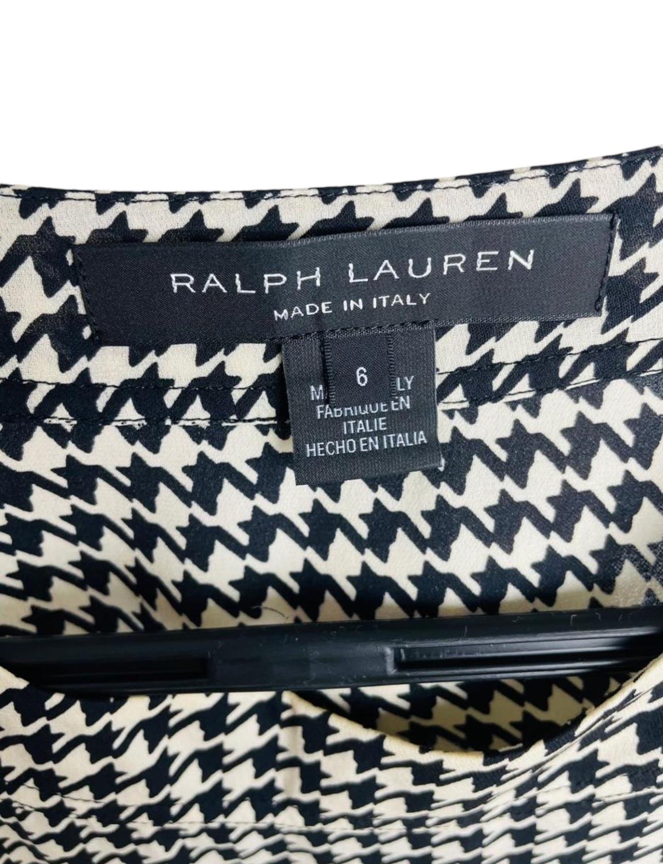 RALP LAUREN SILK BLUZ