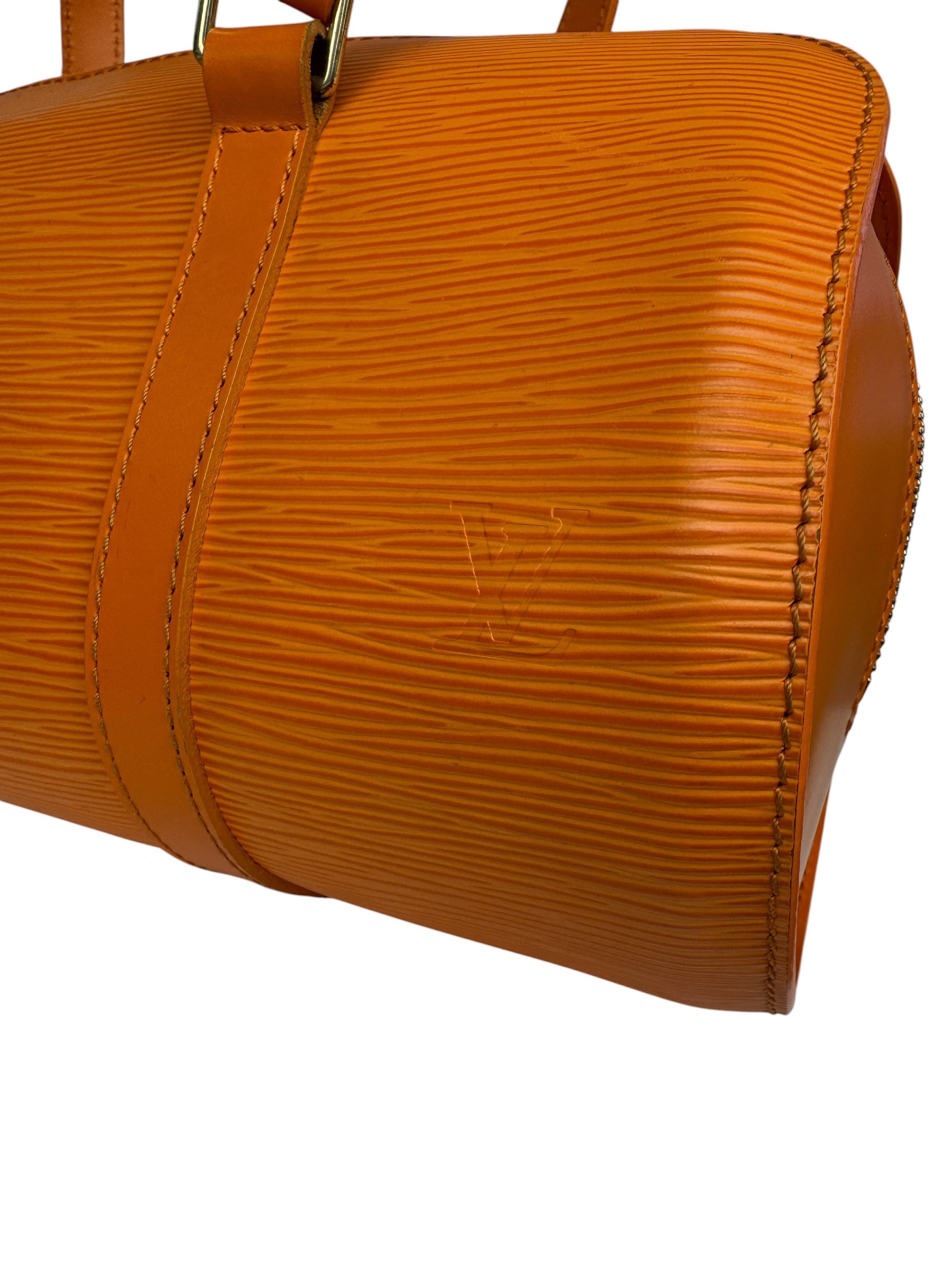 (REZERVEDIR) LOUIS VUITTON EPI LEATHER ORANGE PAPILLION 30