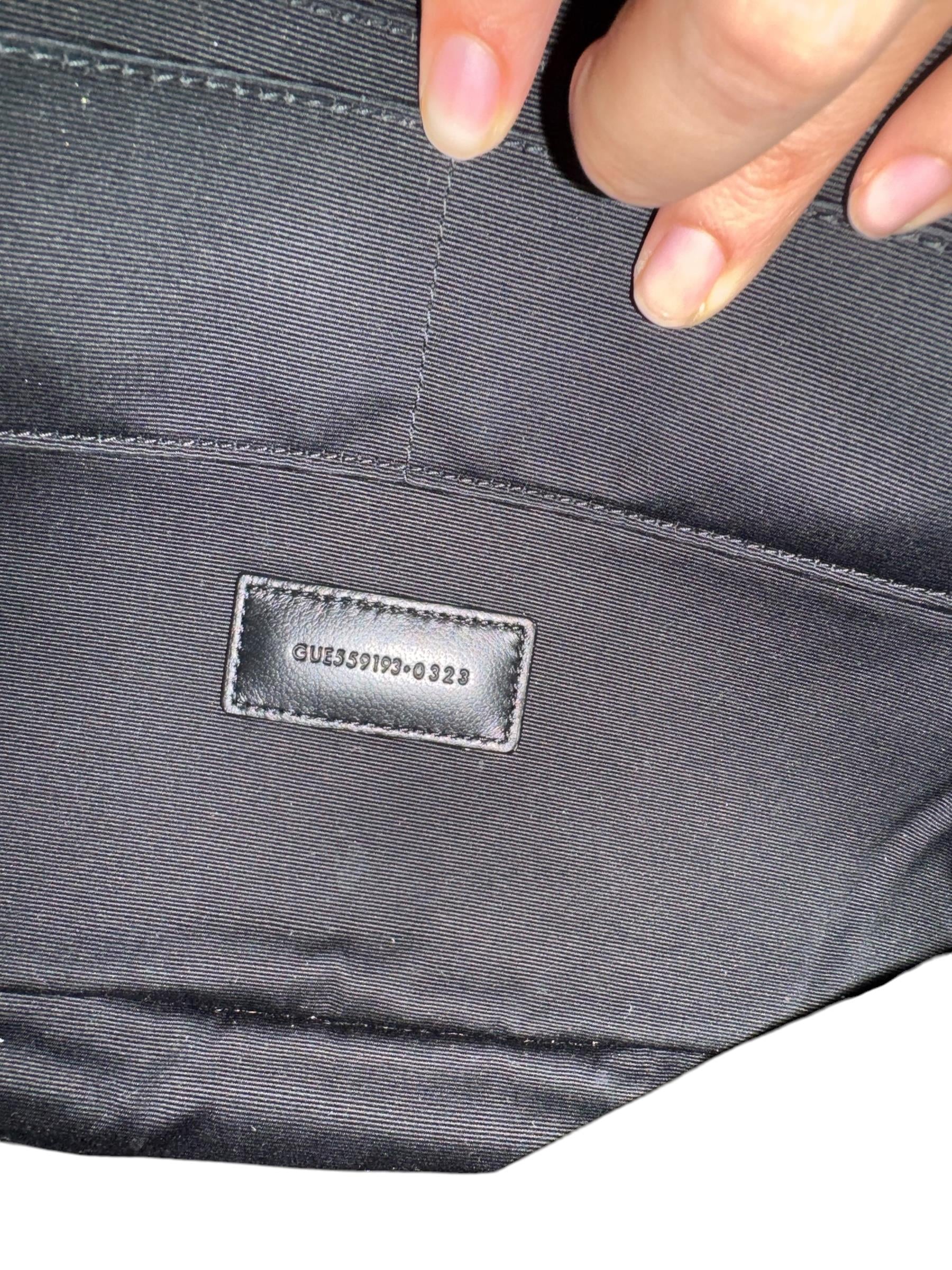 SAINT LAURENT BLACK LEATHER CLUTCH 