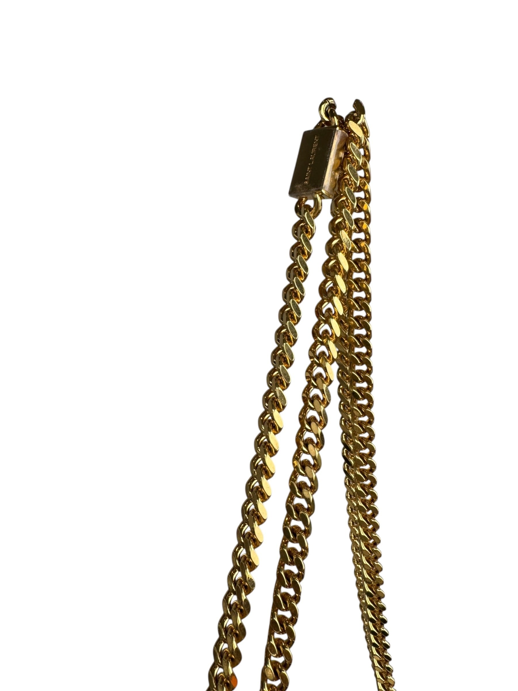 SAINT LAURENT BLACK MEDIUM KATE BAG