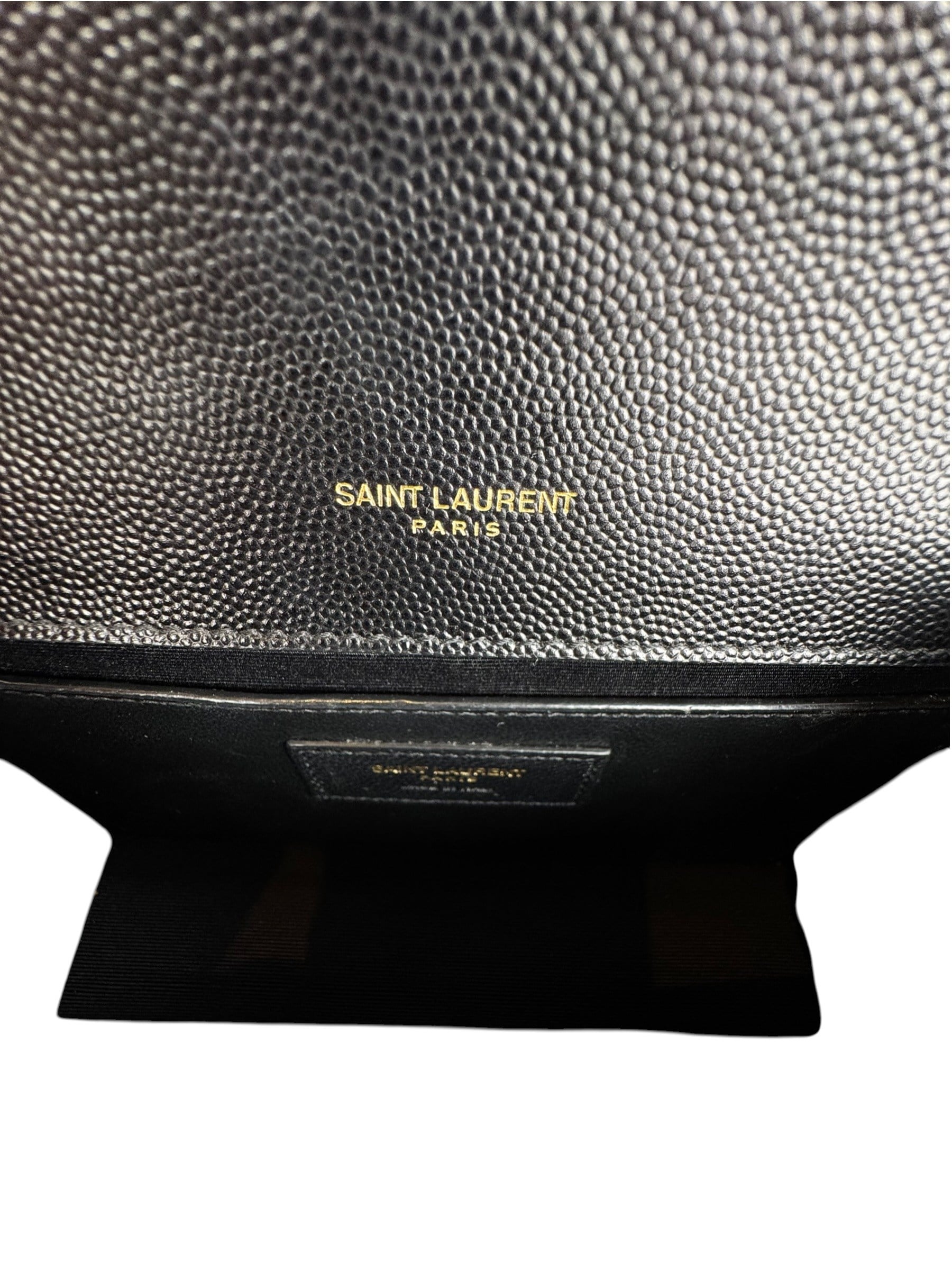 SAINT LAURENT BLACK MEDIUM KATE BAG