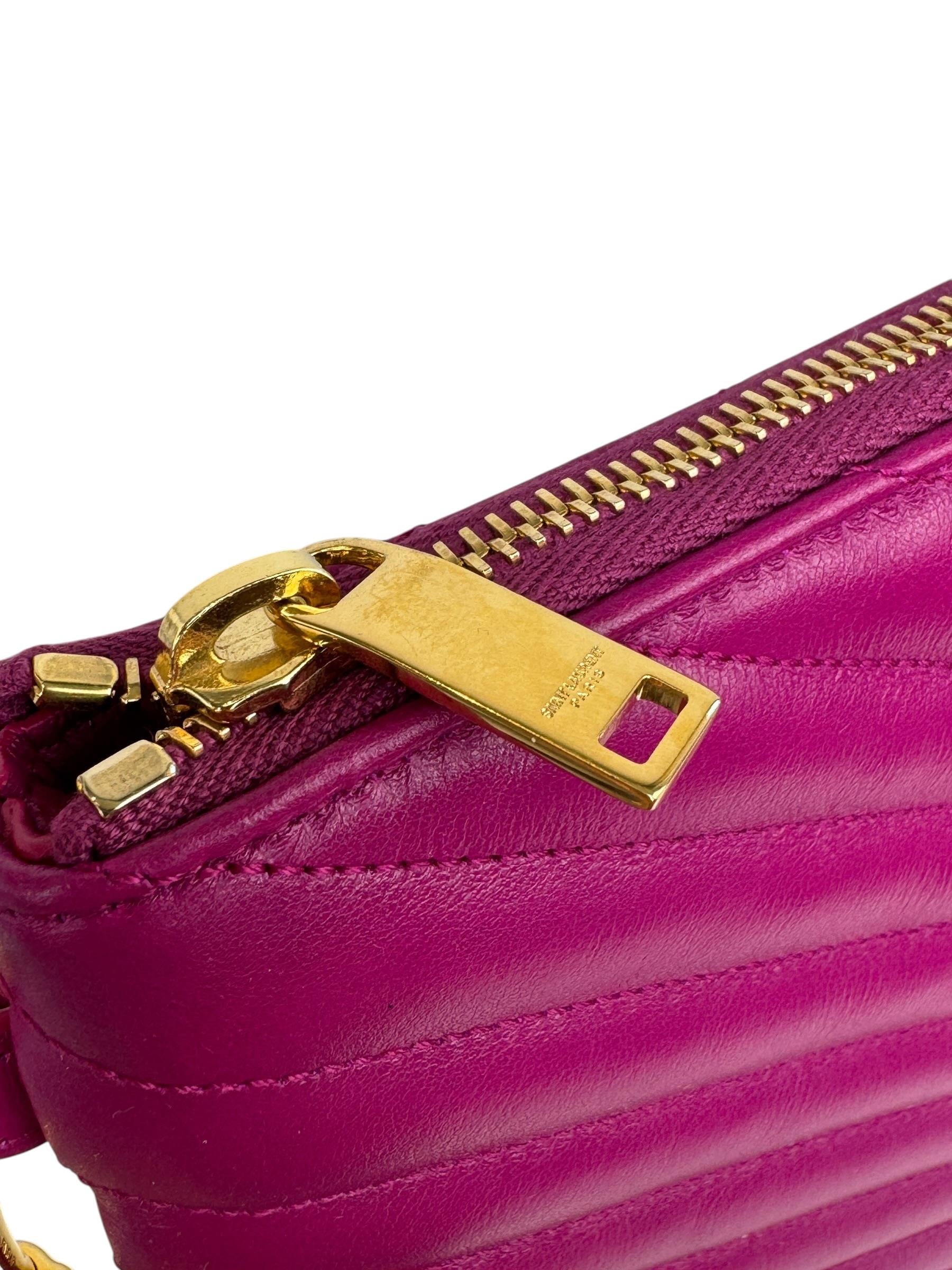 SAINT LAURENT CASSENDRE MATELASSE CLUCTH