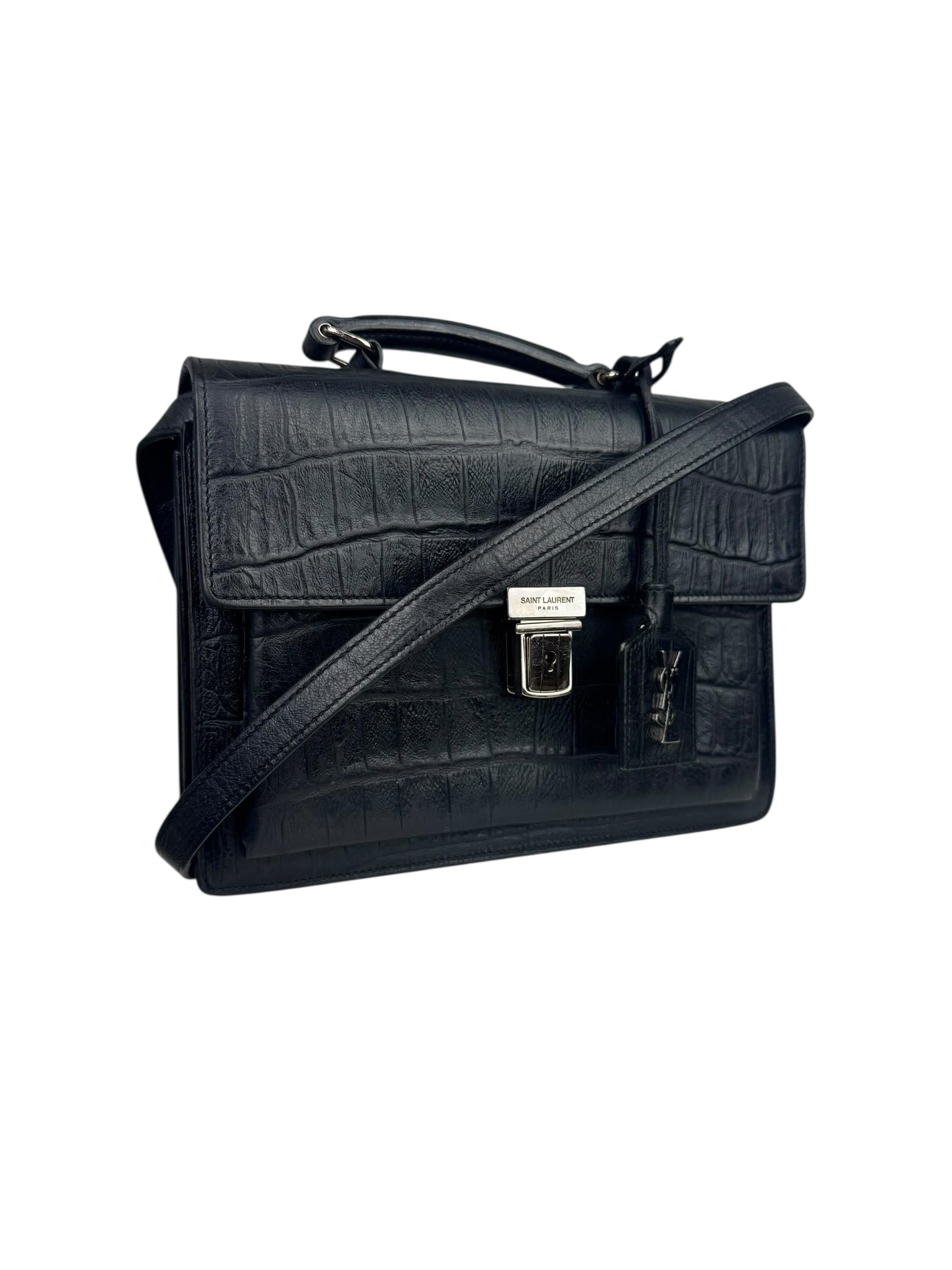 SAINT LAURENT HIGH SCHOOL TOP HANDLE BAG