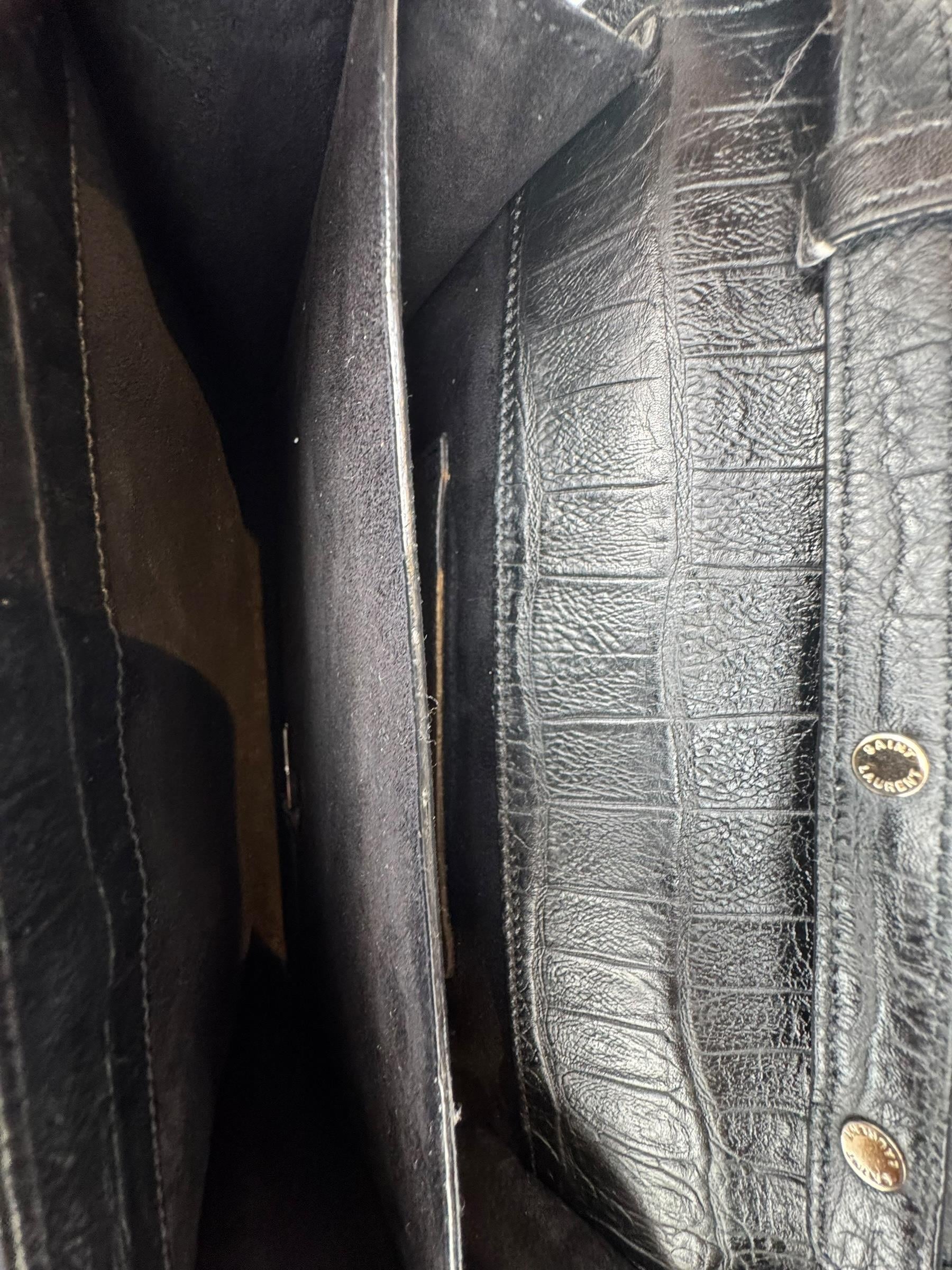 SAINT LAURENT HIGH SCHOOL TOP HANDLE BAG