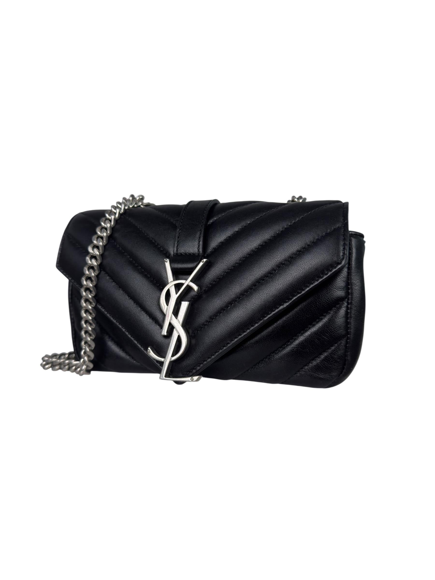 SAINT LAURENT MINI LOU LOU CHAIN BAG