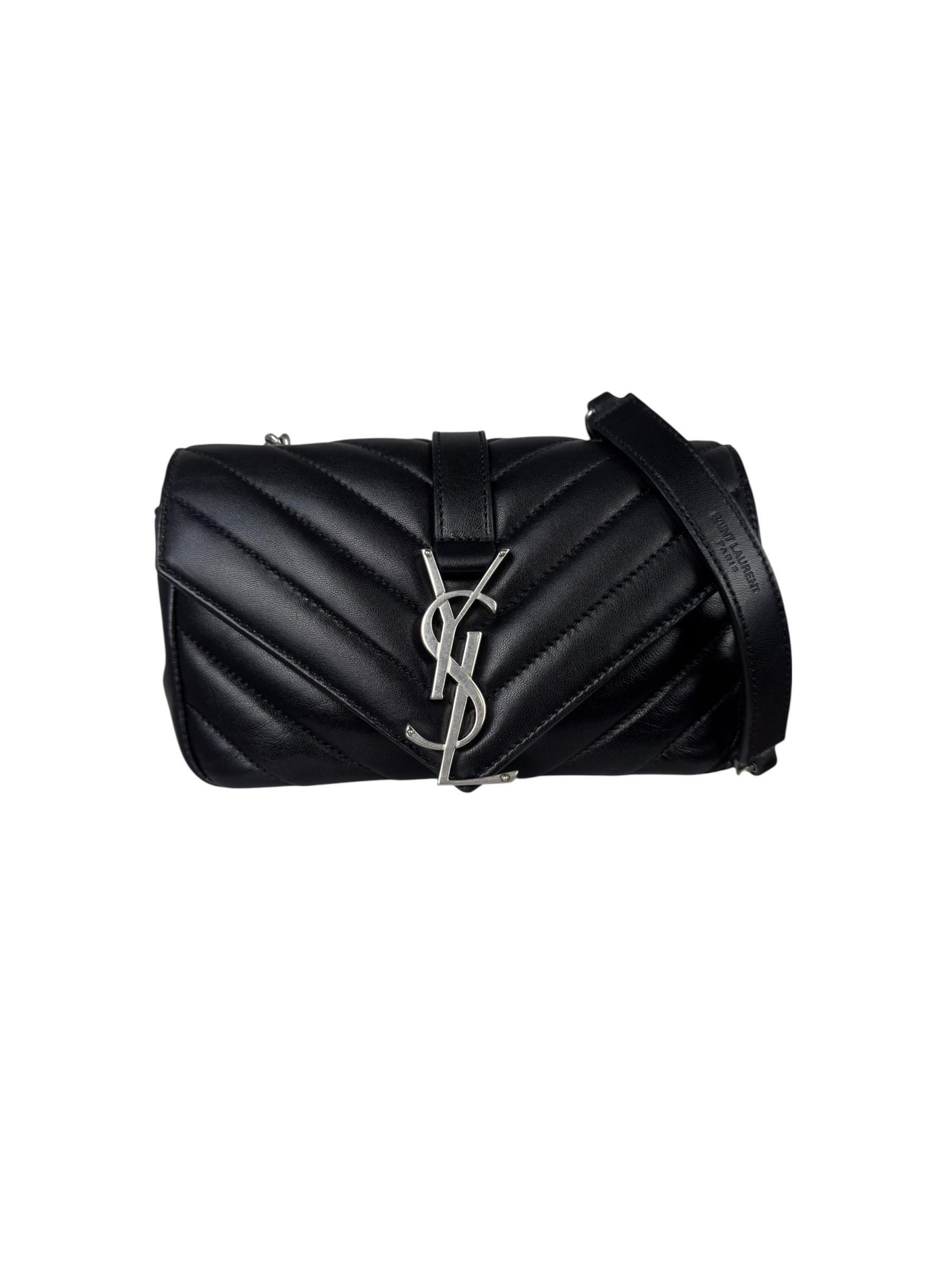 SAINT LAURENT MINI LOU LOU CHAIN BAG