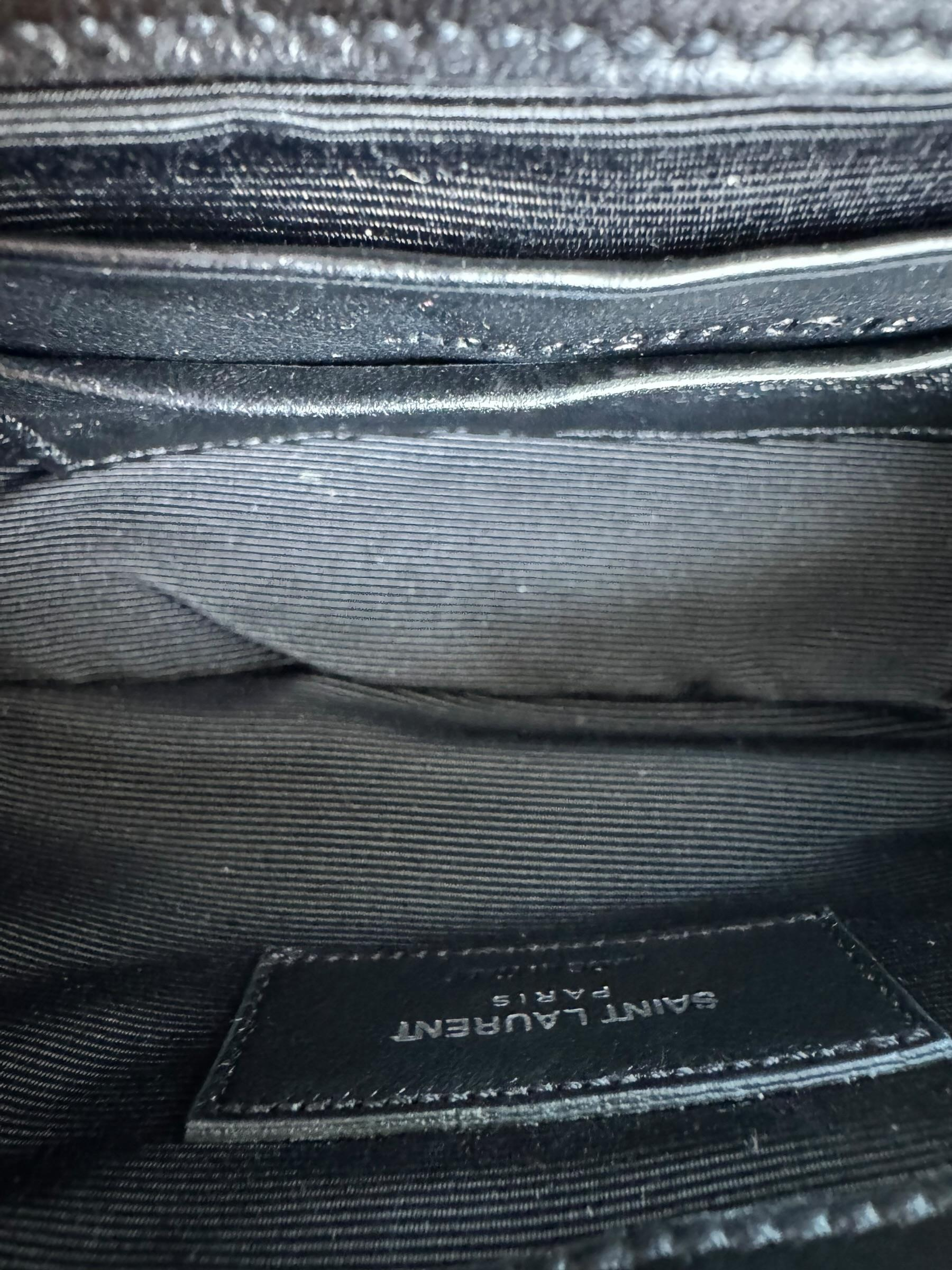 SAINT LAURENT MINI LOU LOU CHAIN BAG