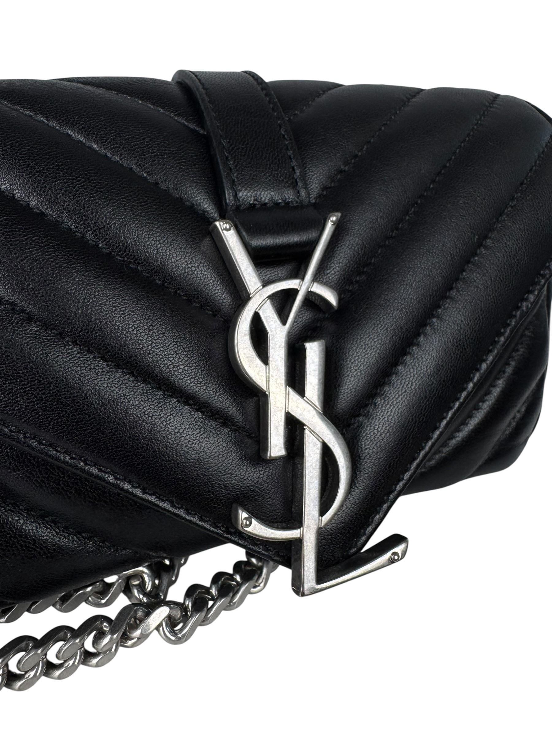 SAINT LAURENT MINI LOU LOU CHAIN BAG