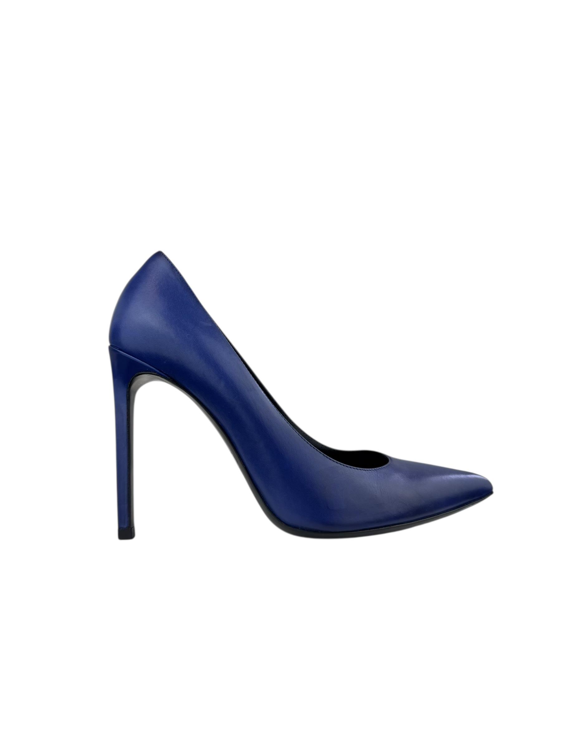 SAINT LAURENT NAVY HEELS