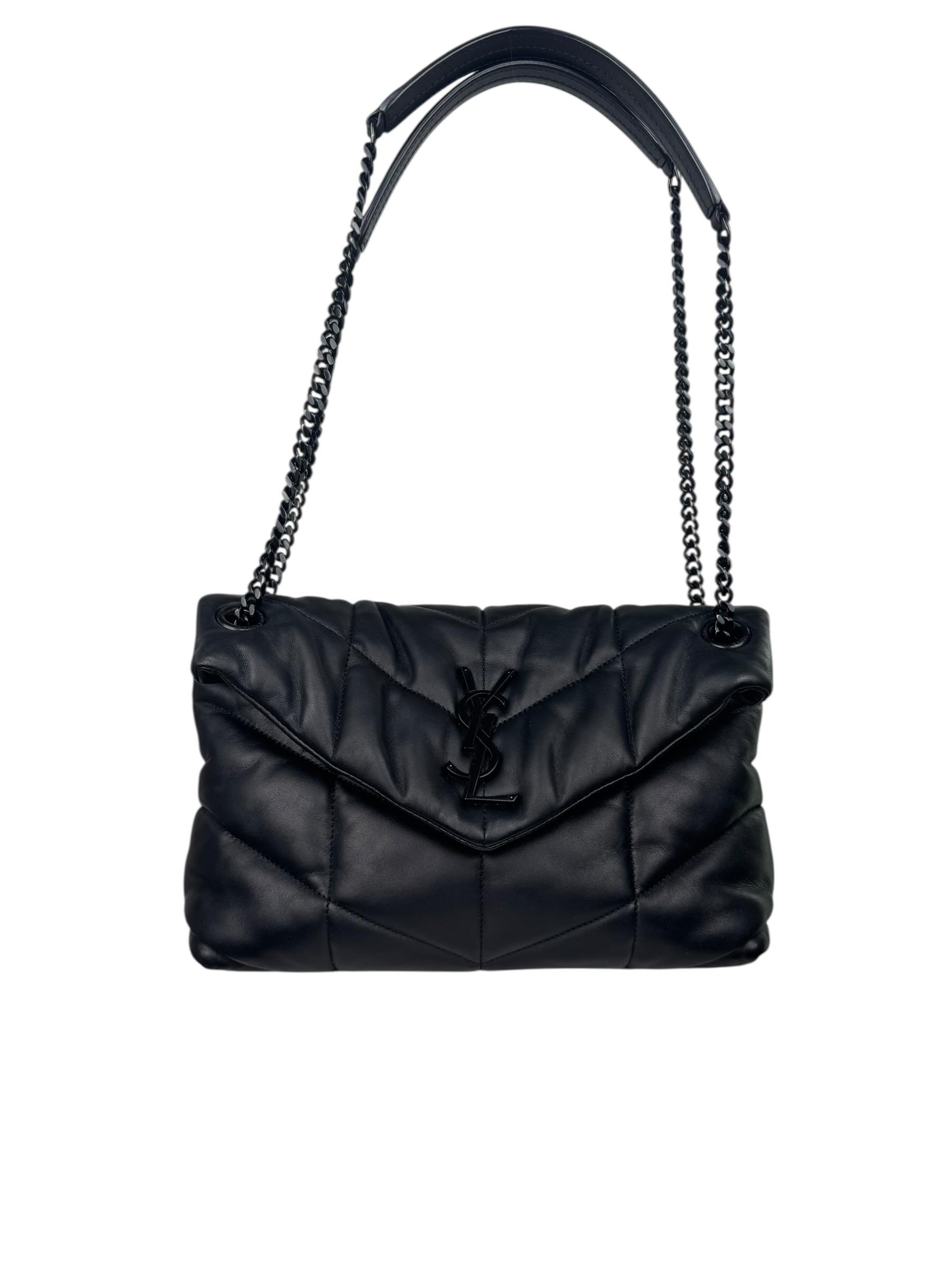 SAINT LAURENT PUFFER LOU LOU TOY BAG