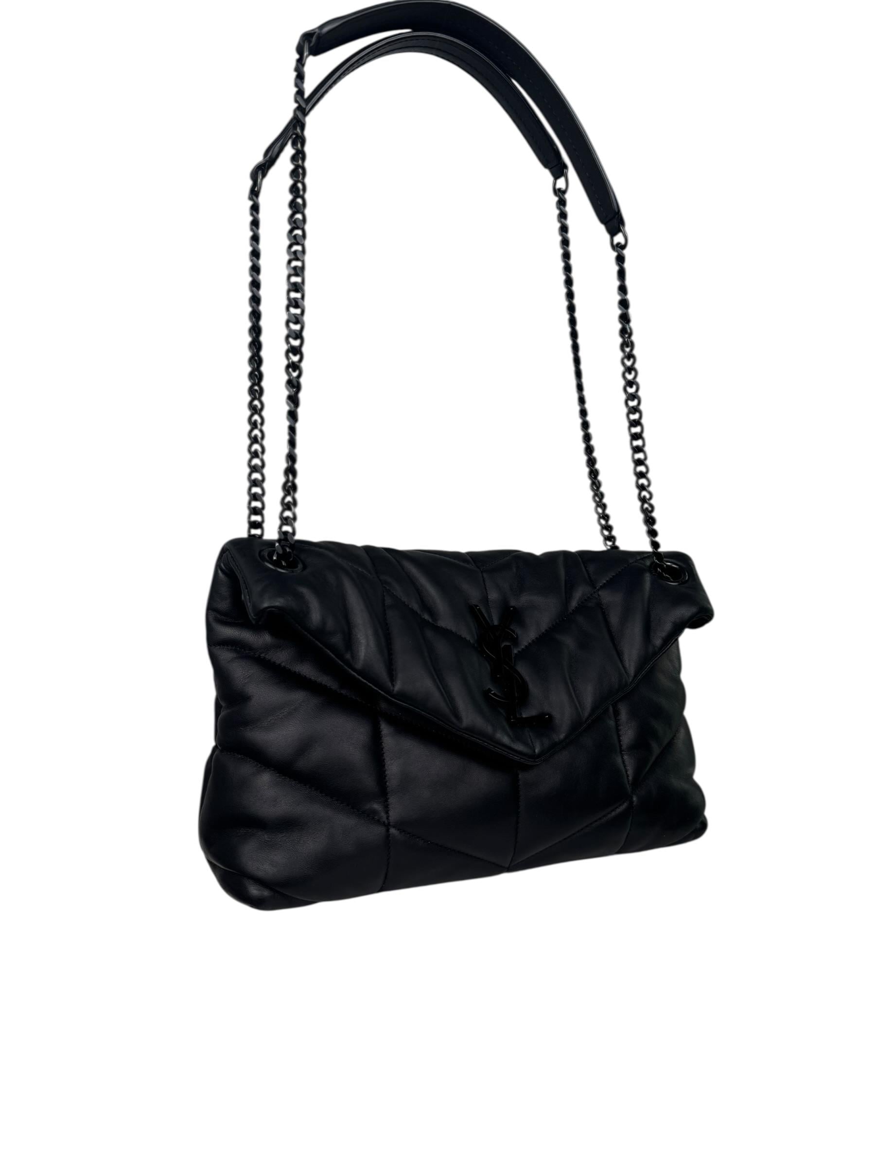 SAINT LAURENT PUFFER LOU LOU TOY BAG