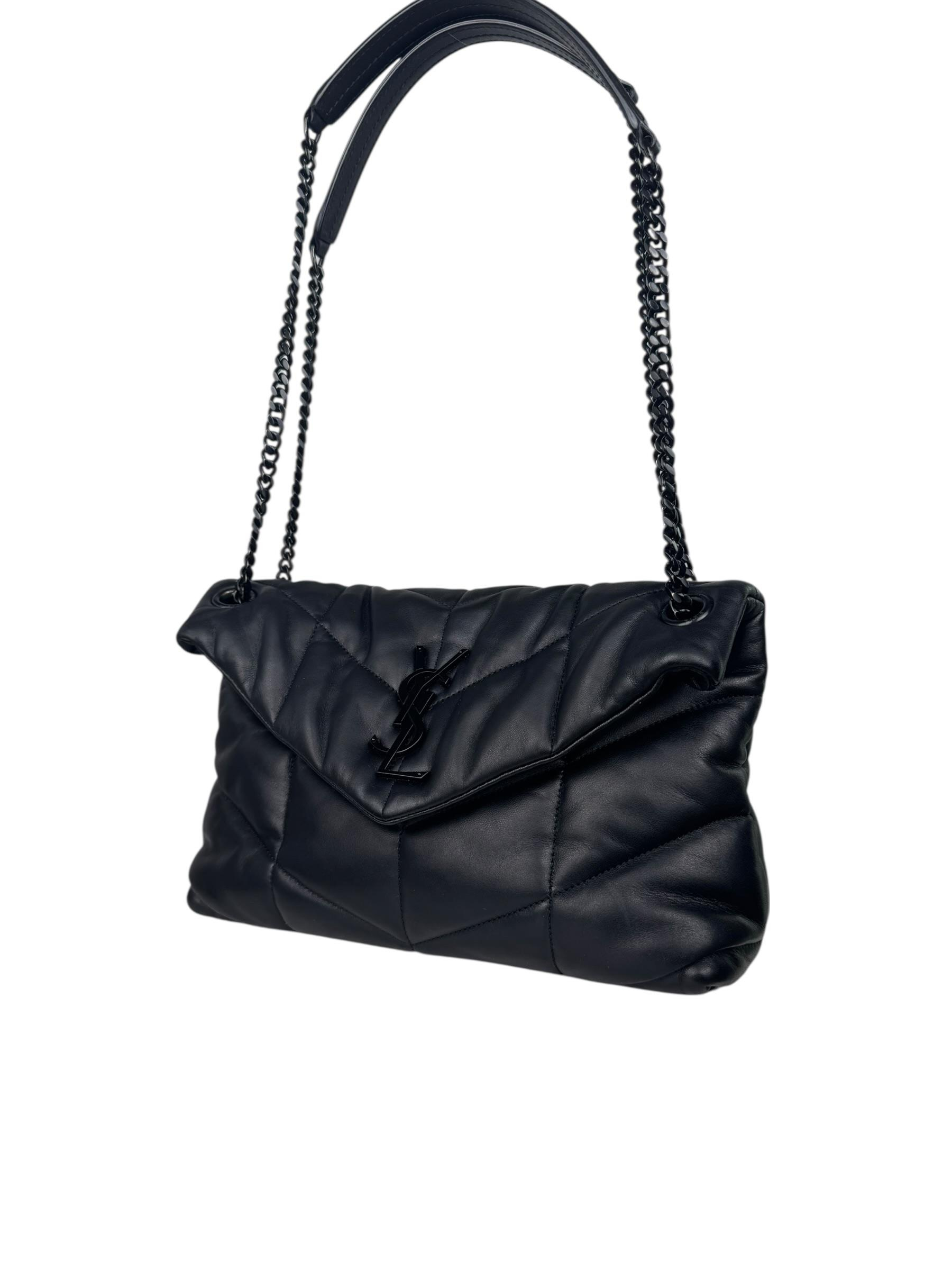SAINT LAURENT PUFFER LOU LOU TOY BAG